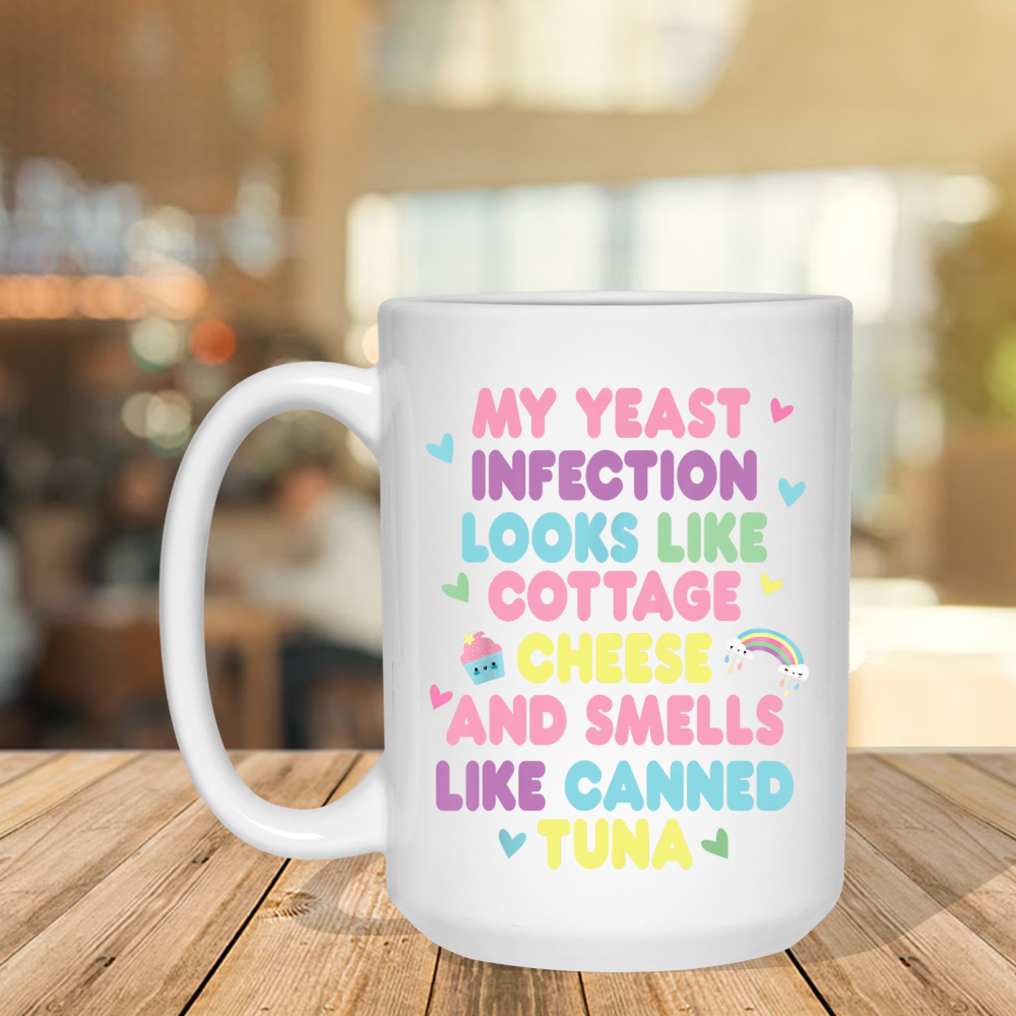 My Yeast Infection Funny Nasty Adult Humor Roulette Game Mug