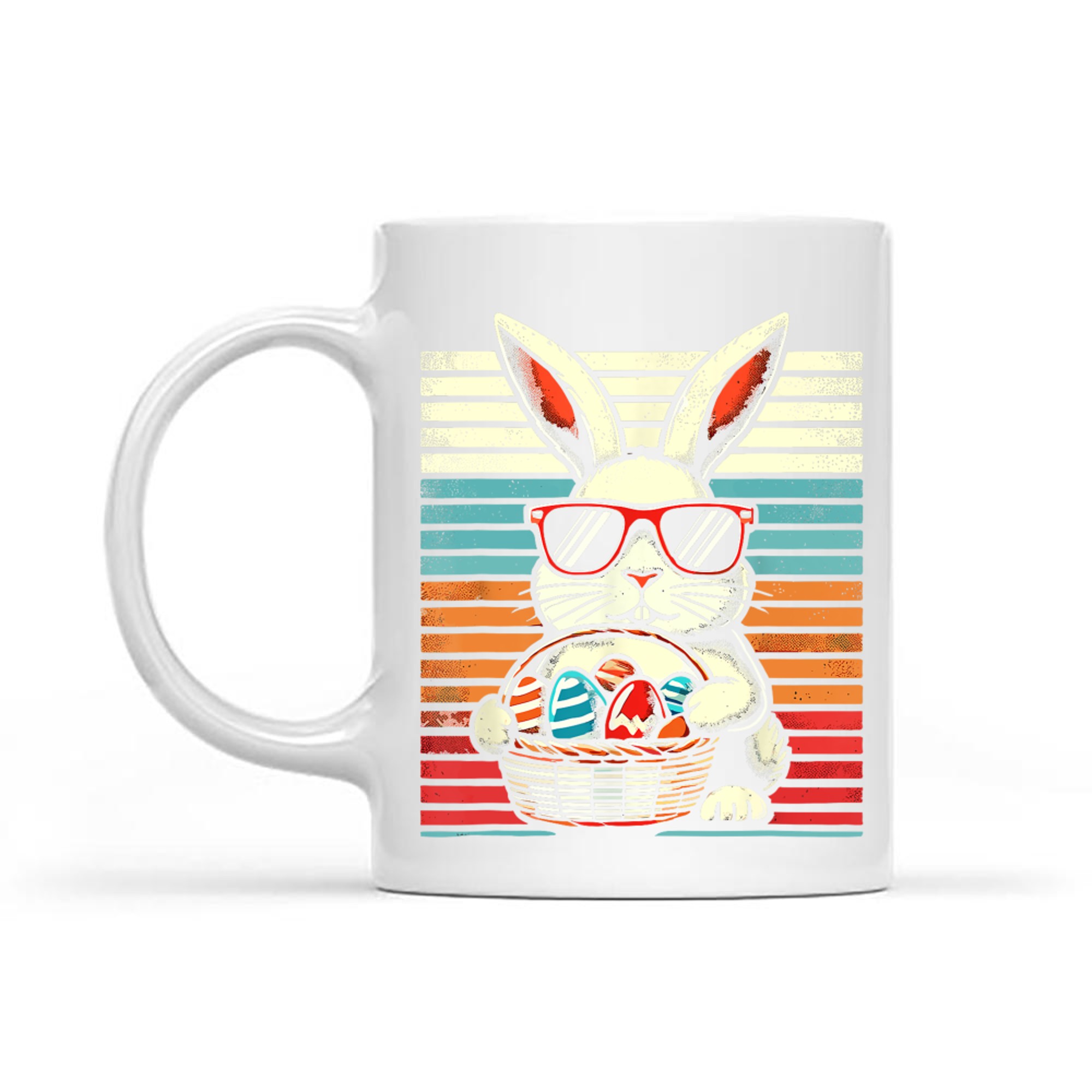Retro Easter Bunny Funny Easter Mug