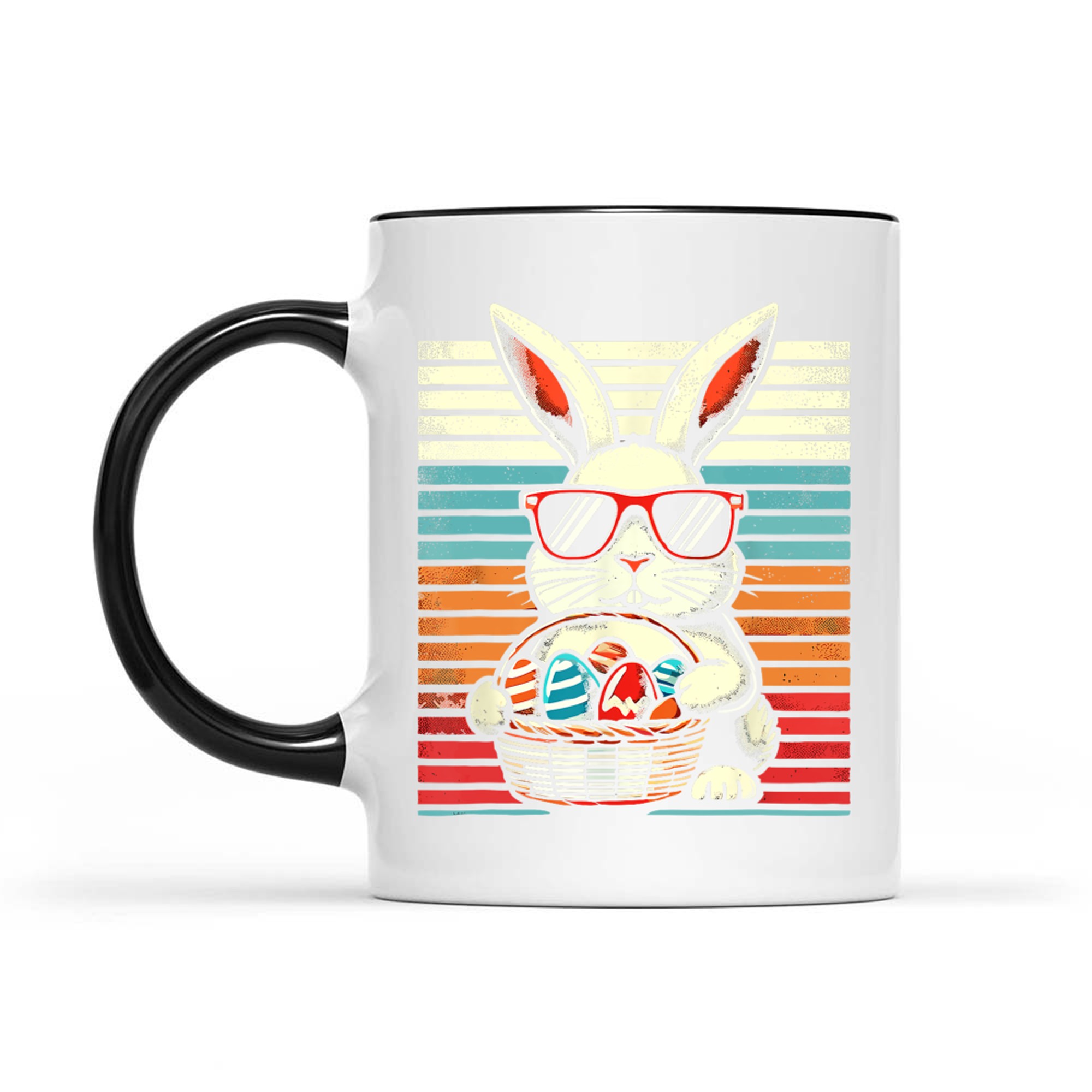 Retro Easter Bunny Funny Easter Mug
