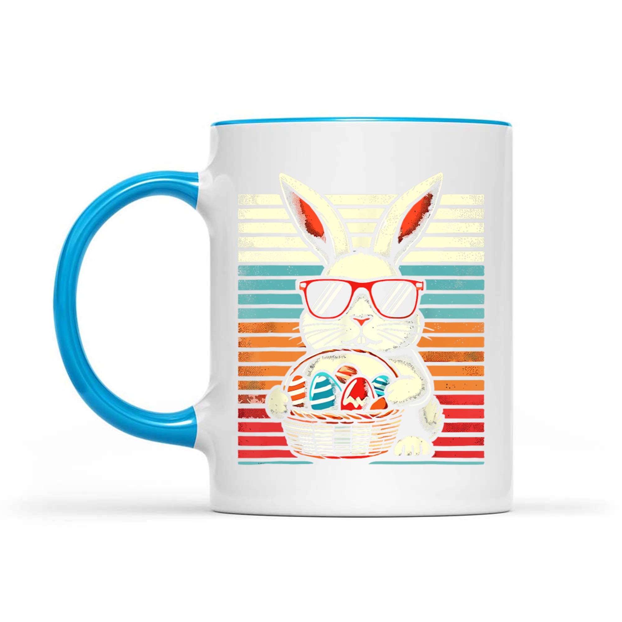 Retro Easter Bunny Funny Easter Mug