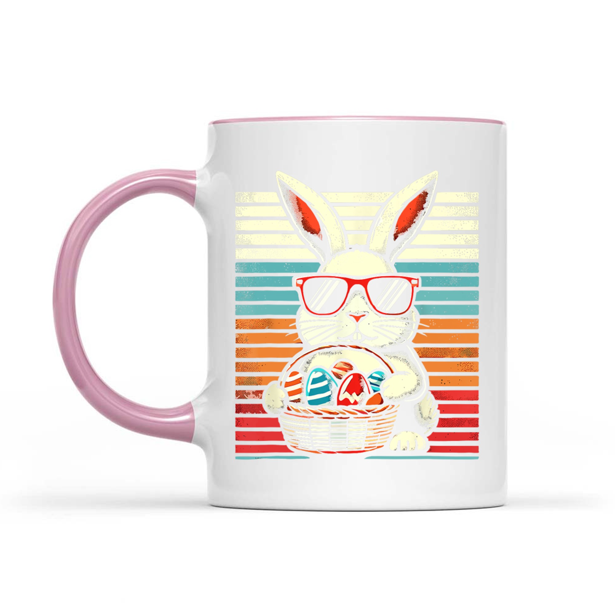 Retro Easter Bunny Funny Easter Mug