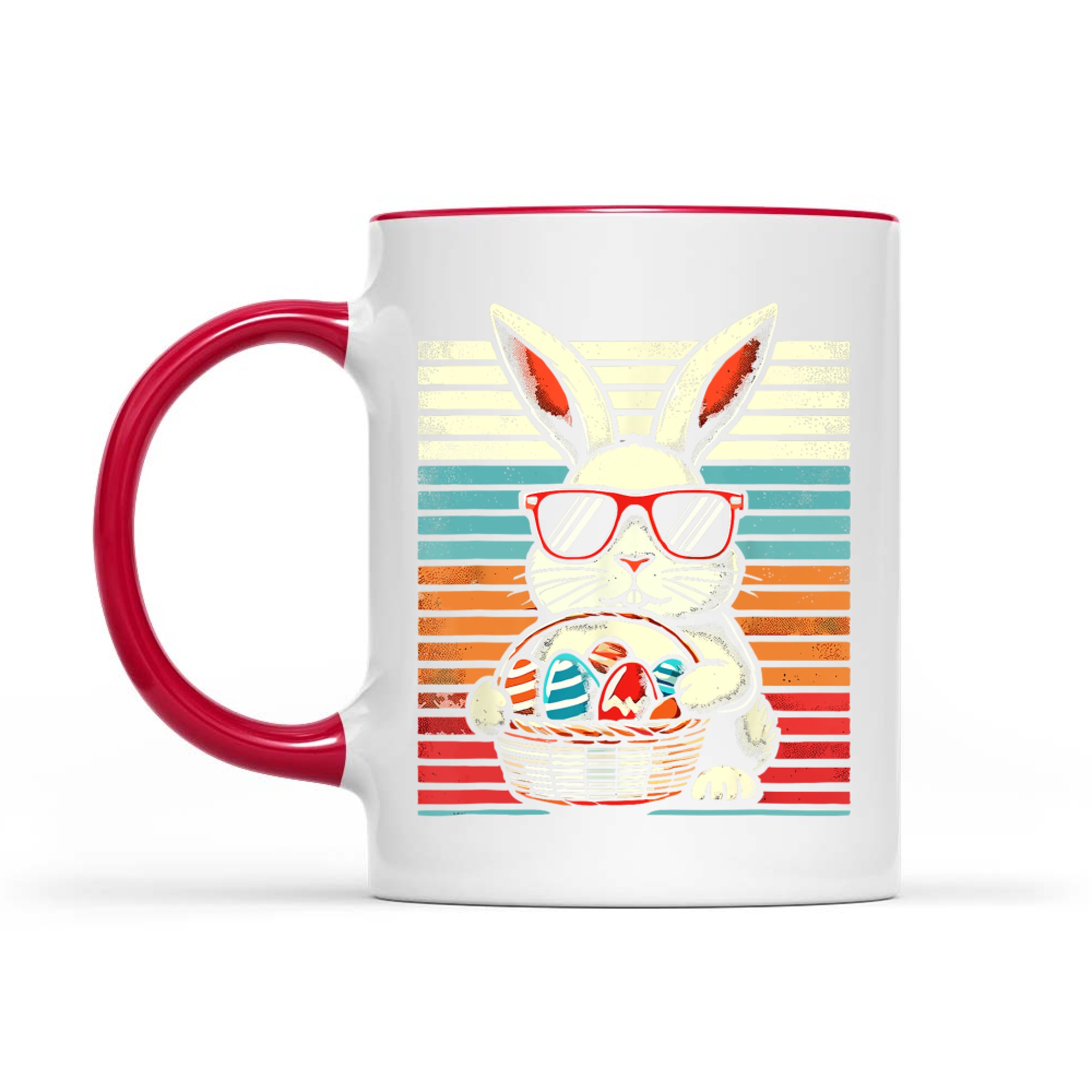 Retro Easter Bunny Funny Easter Mug