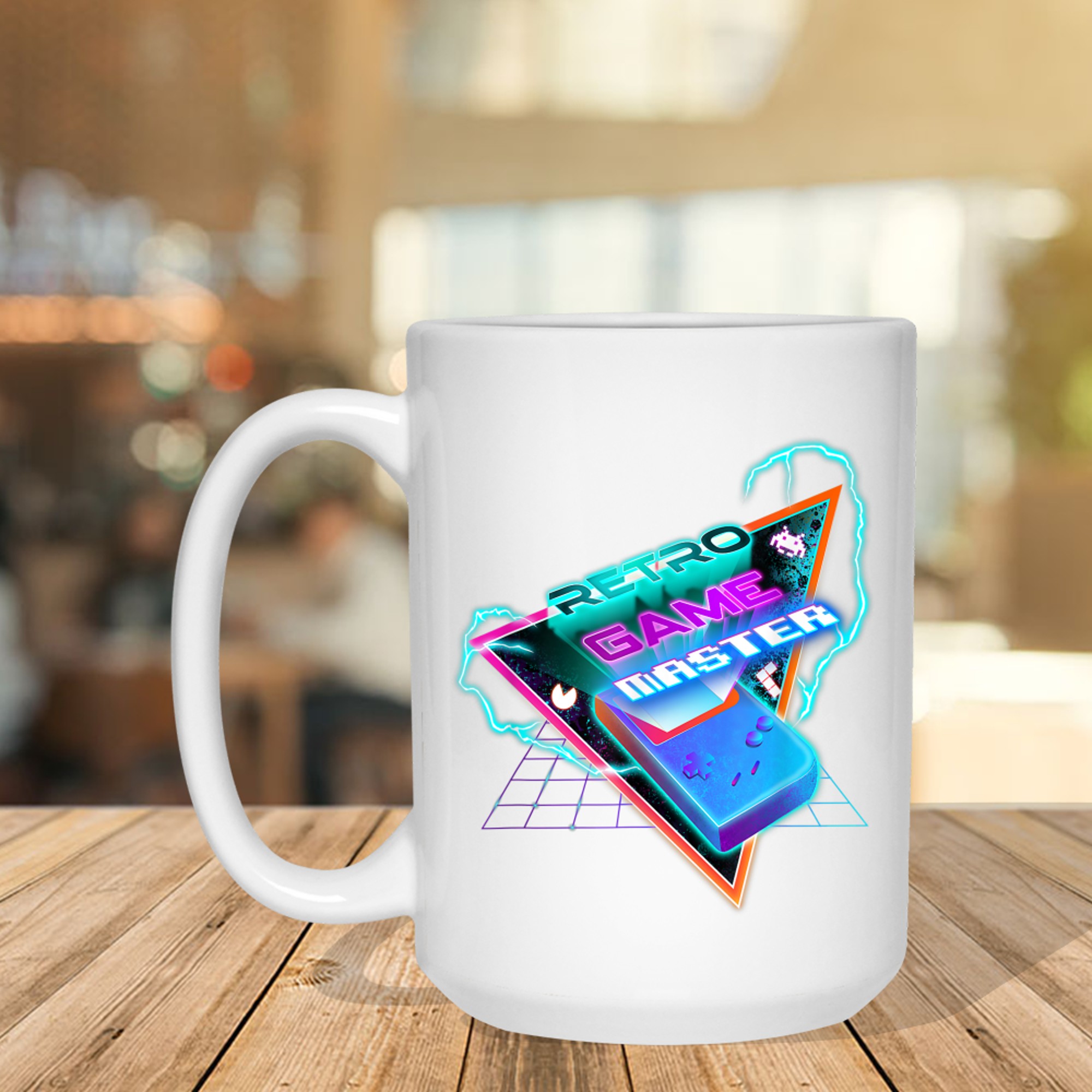 Retro Game Master 80s Vaporwave Gaming Design Nostalgic Gamers Mug