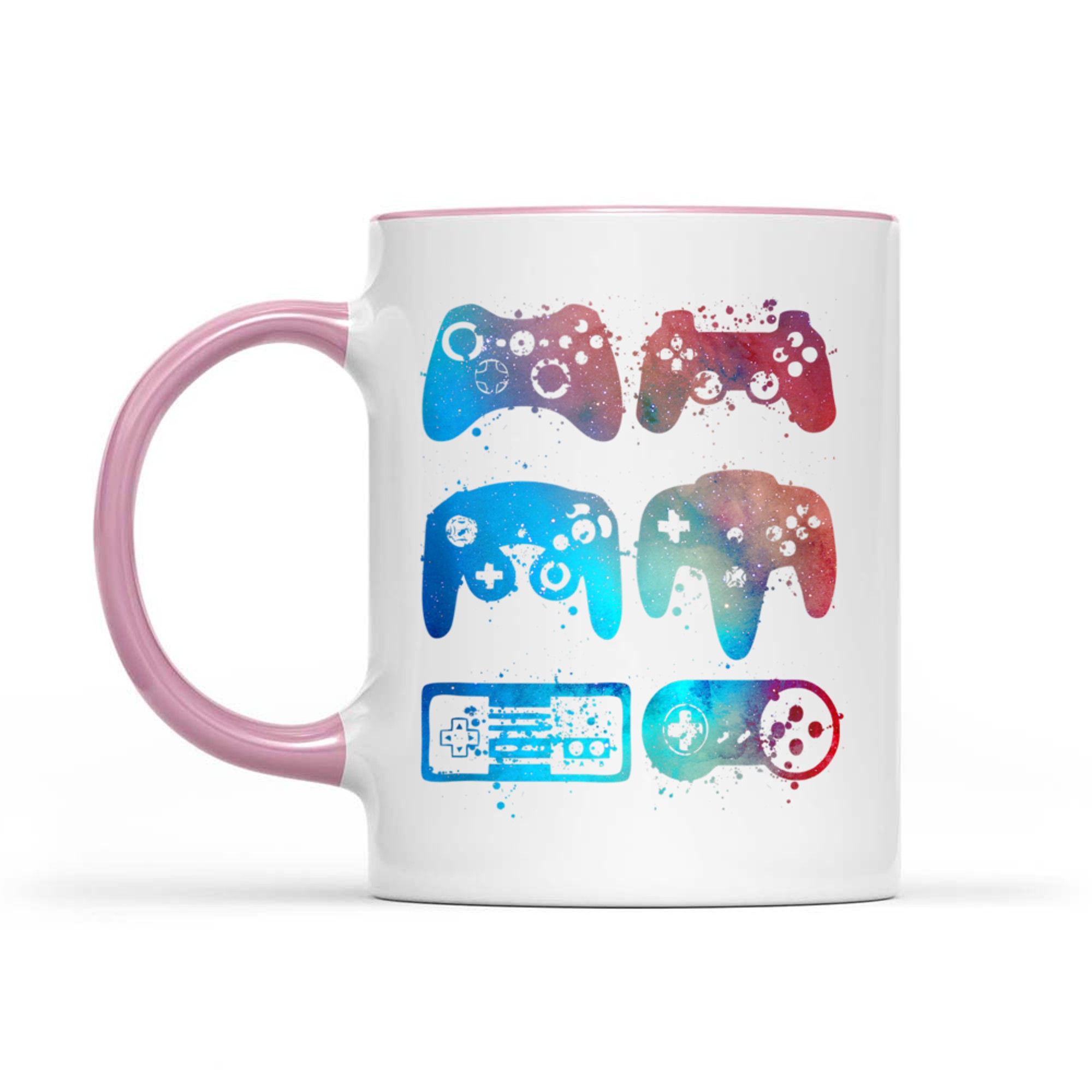 Retro Video Game Controllers Gaming Gamer Mug