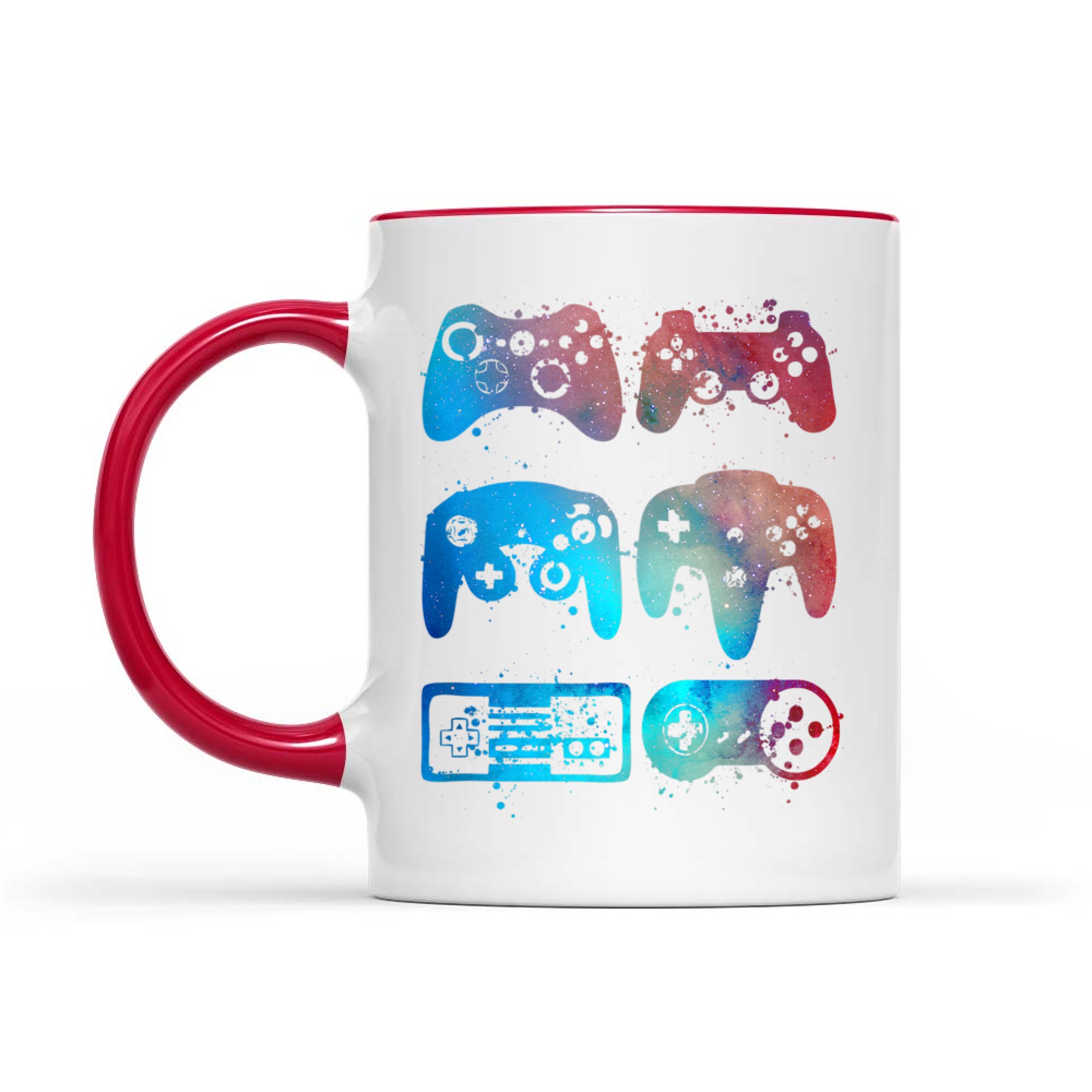Retro Video Game Controllers Gaming Gamer Mug