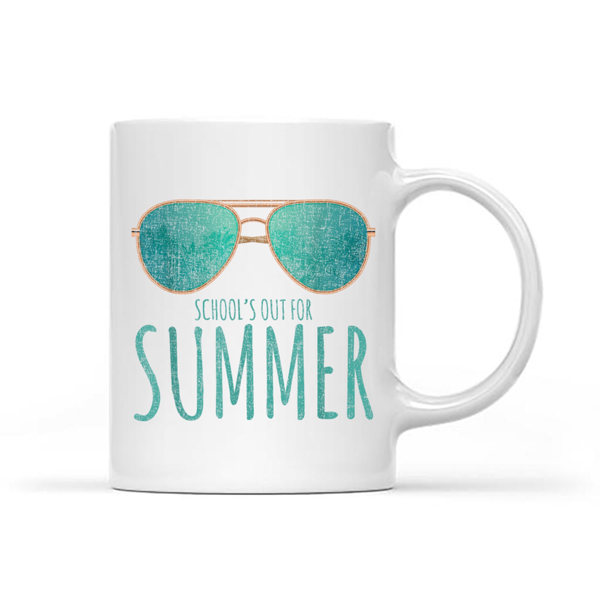 Schools Out Of Summer Happy Last Day Of School Vacation Mug