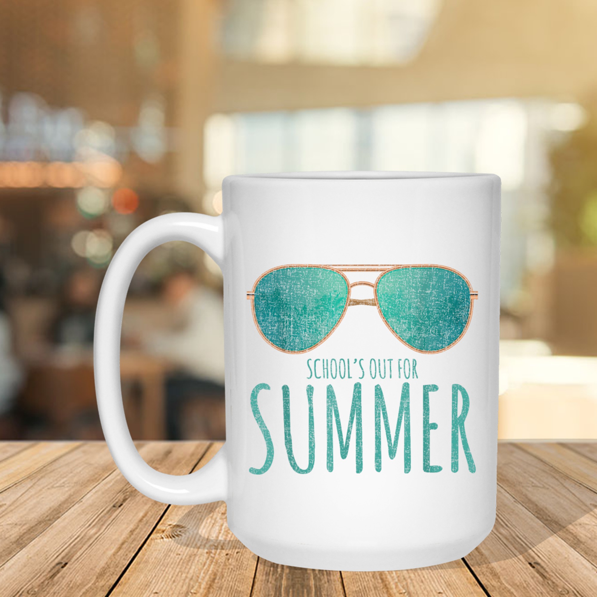 Schools Out Of Summer Happy Last Day Of School Vacation Mug