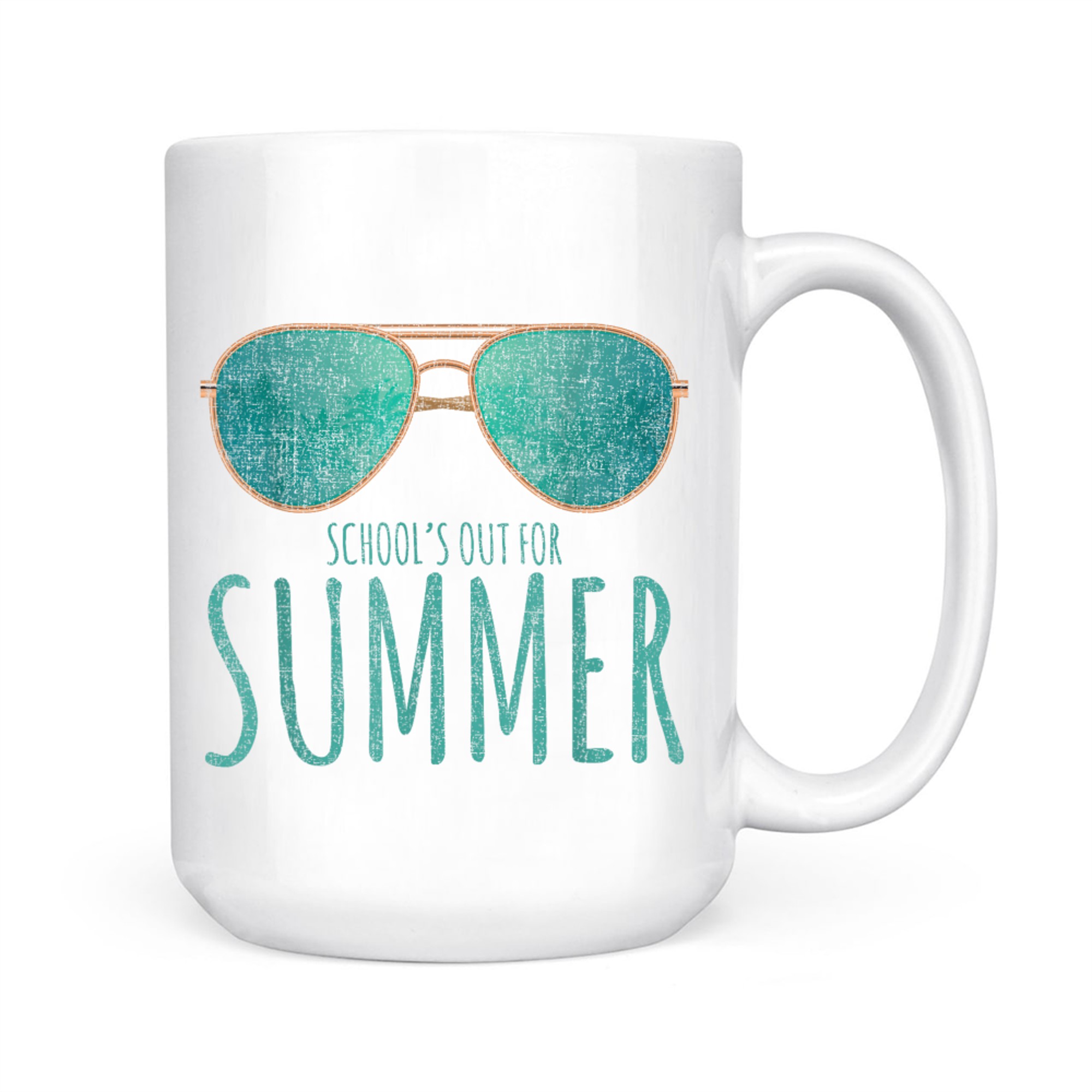 Schools Out Of Summer Happy Last Day Of School Vacation Mug