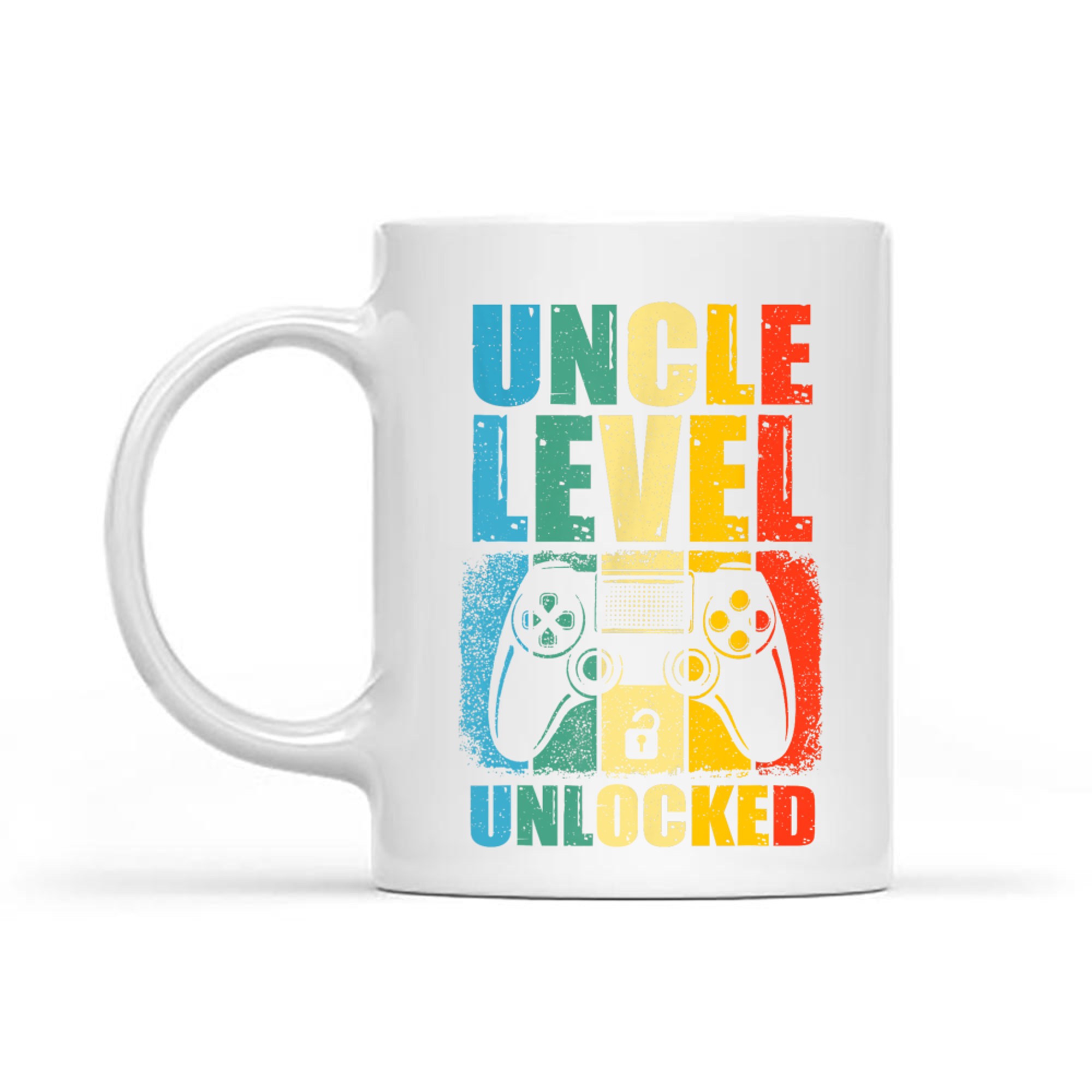 Uncle Level Unlocked Leveled Up To Uncle Promoted To Gamer Mug