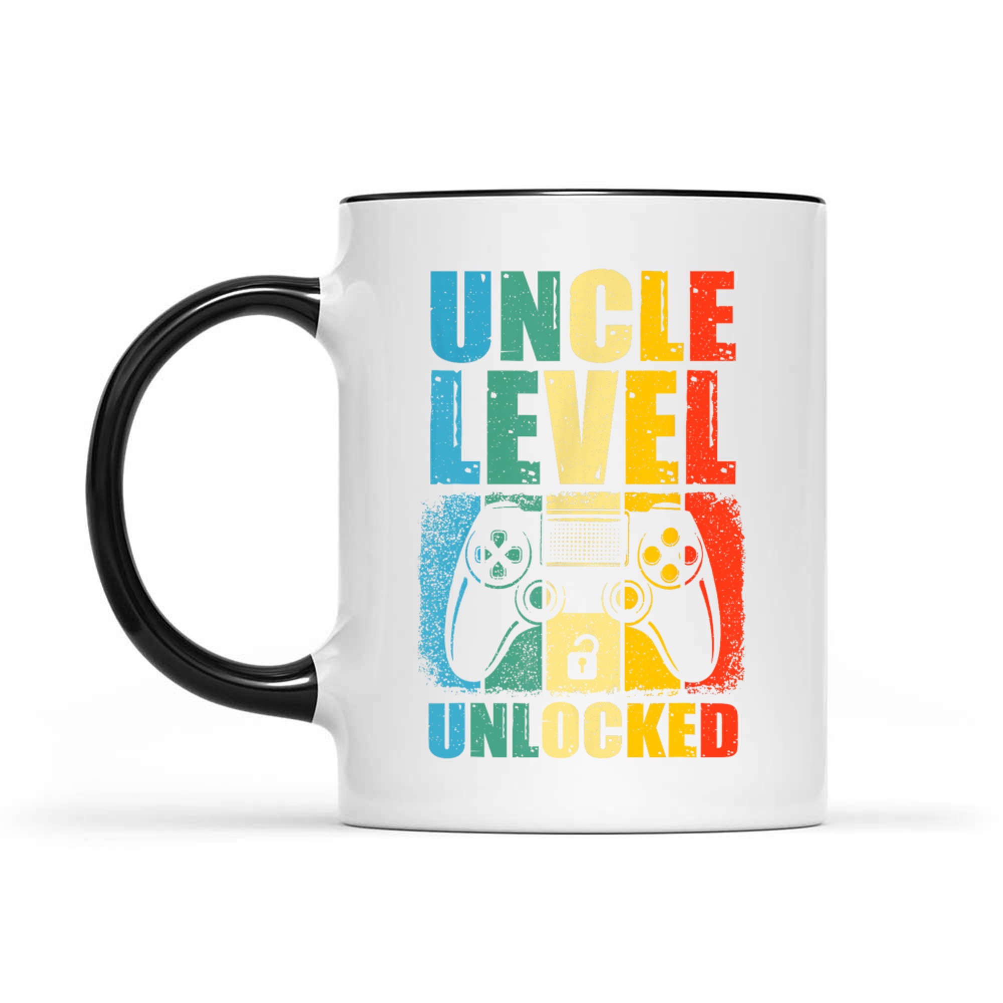 Uncle Level Unlocked Leveled Up To Uncle Promoted To Gamer Mug