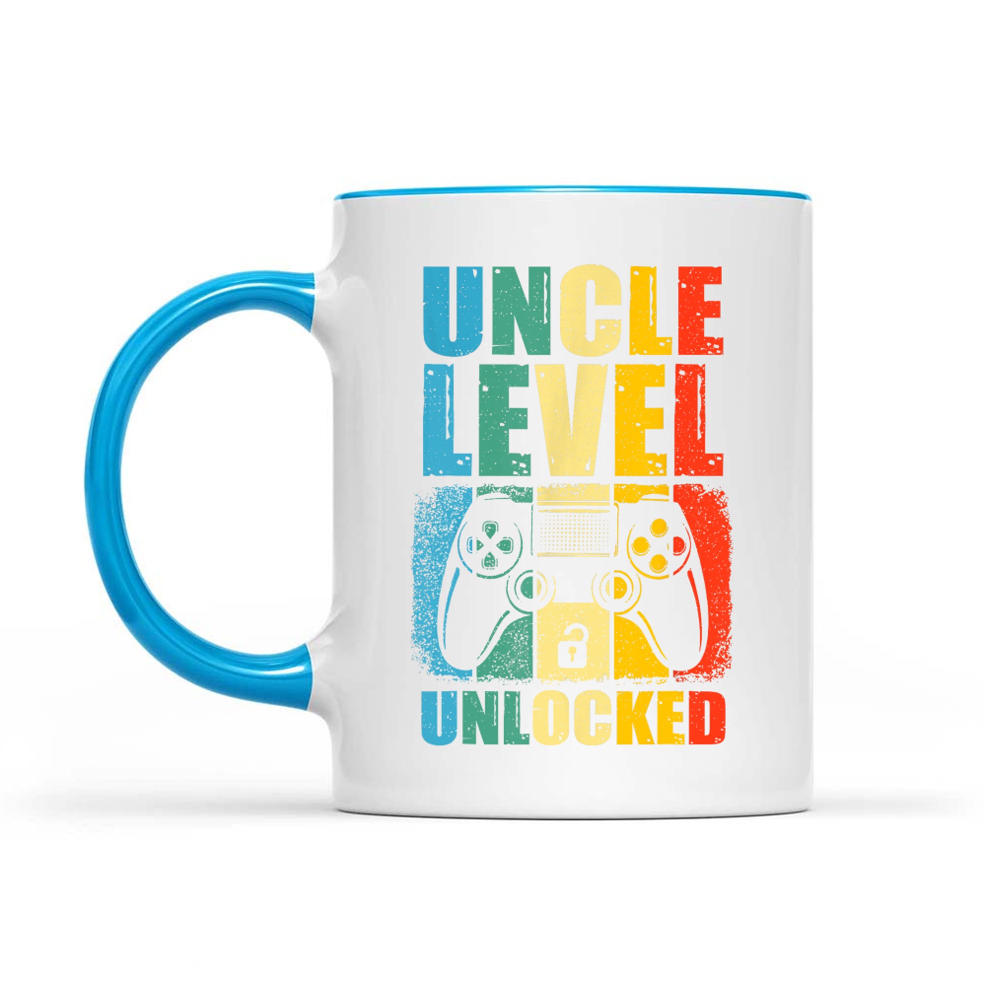 Uncle Level Unlocked Leveled Up To Uncle Promoted To Gamer Mug