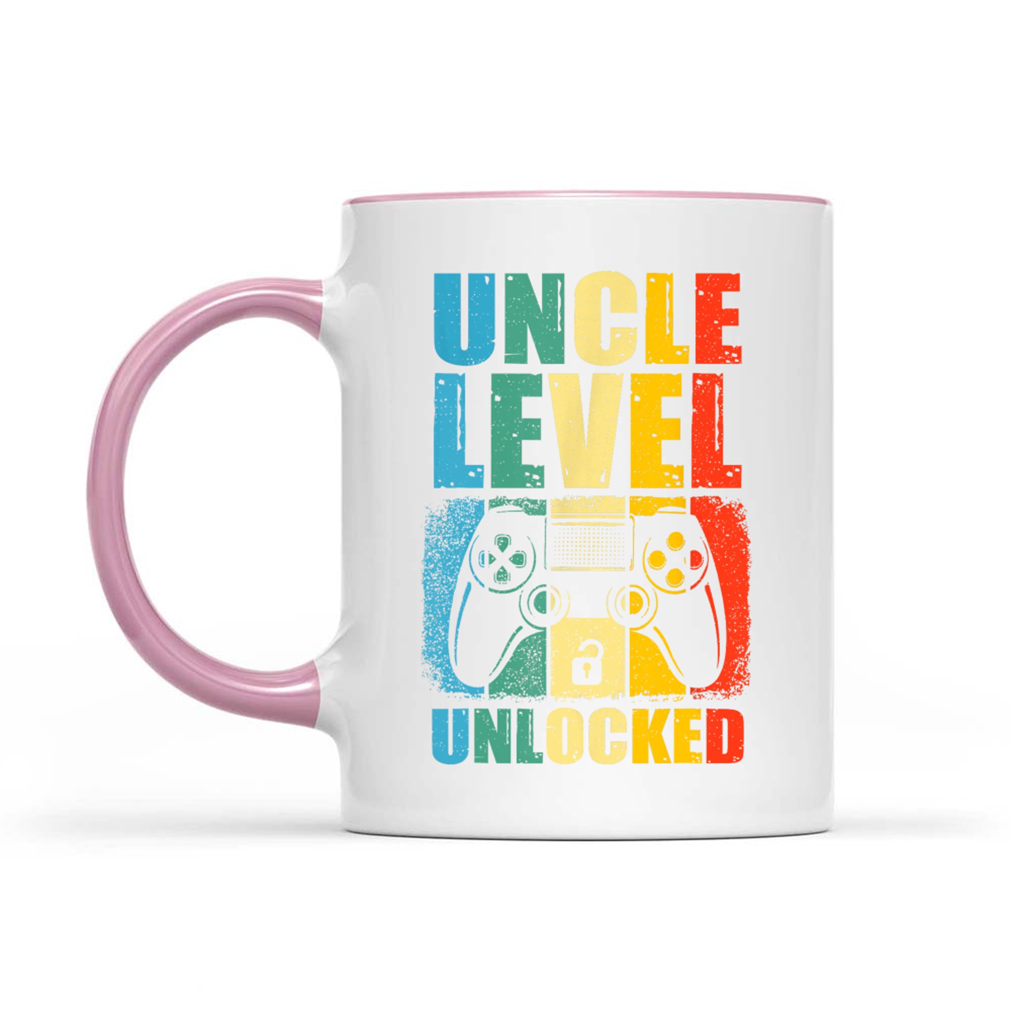 Uncle Level Unlocked Leveled Up To Uncle Promoted To Gamer Mug