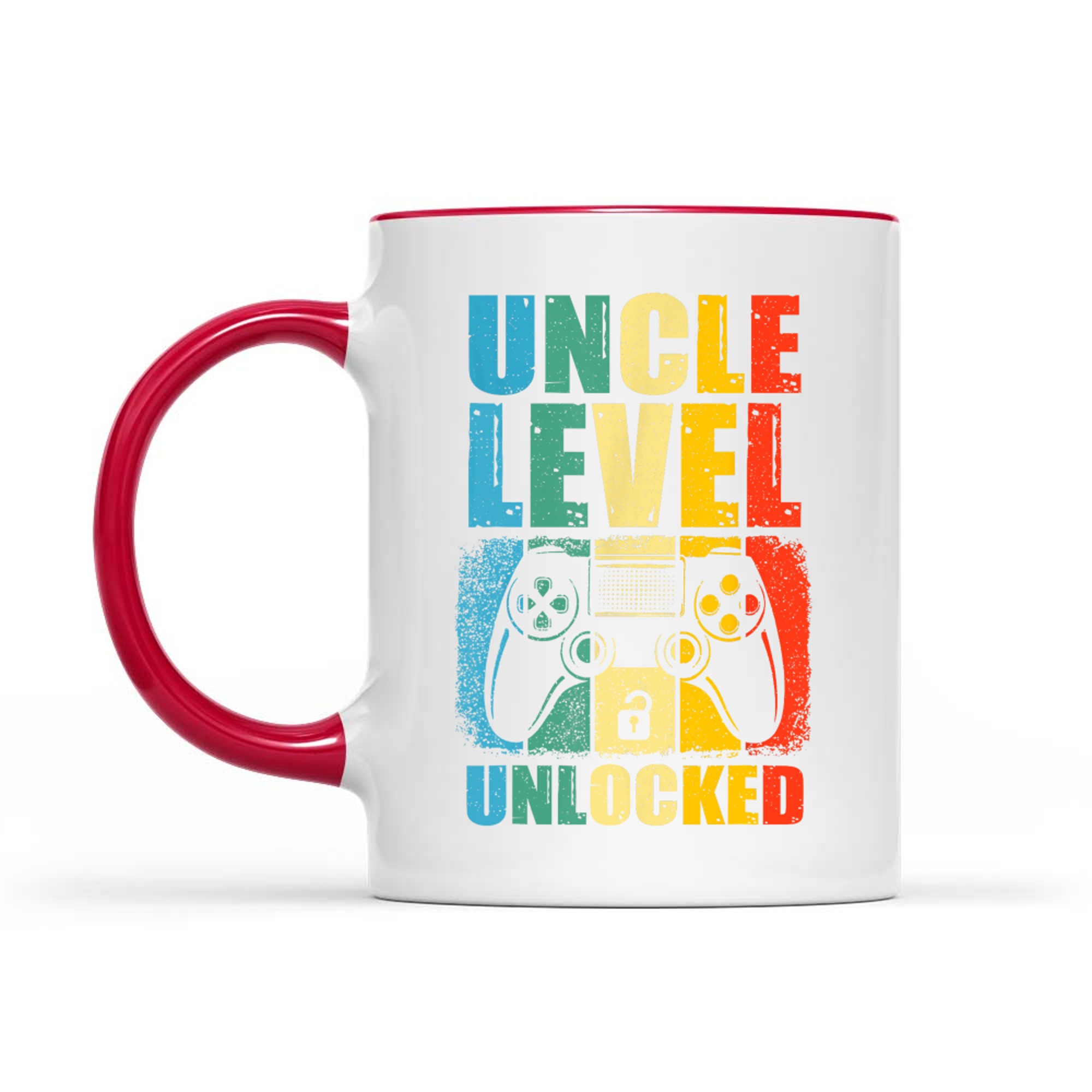 Uncle Level Unlocked Leveled Up To Uncle Promoted To Gamer Mug