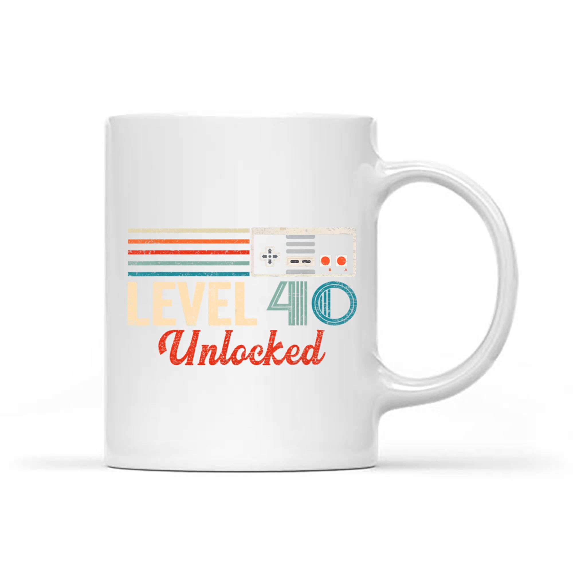 Unlocked Level Birthday Boy Video Game Controller Mug