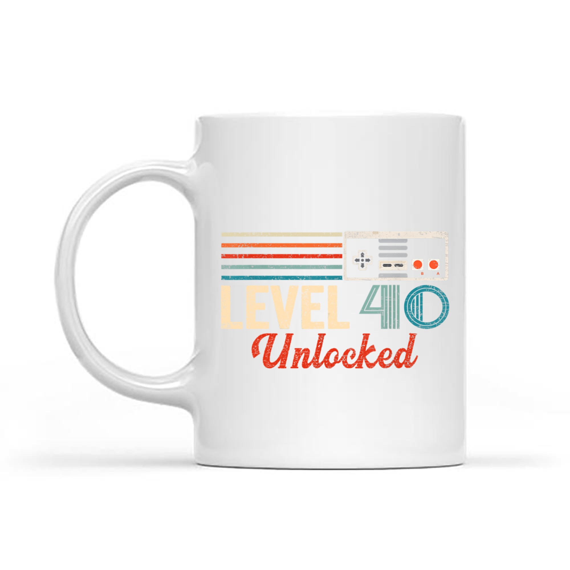 Unlocked Level Birthday Boy Video Game Controller Mug