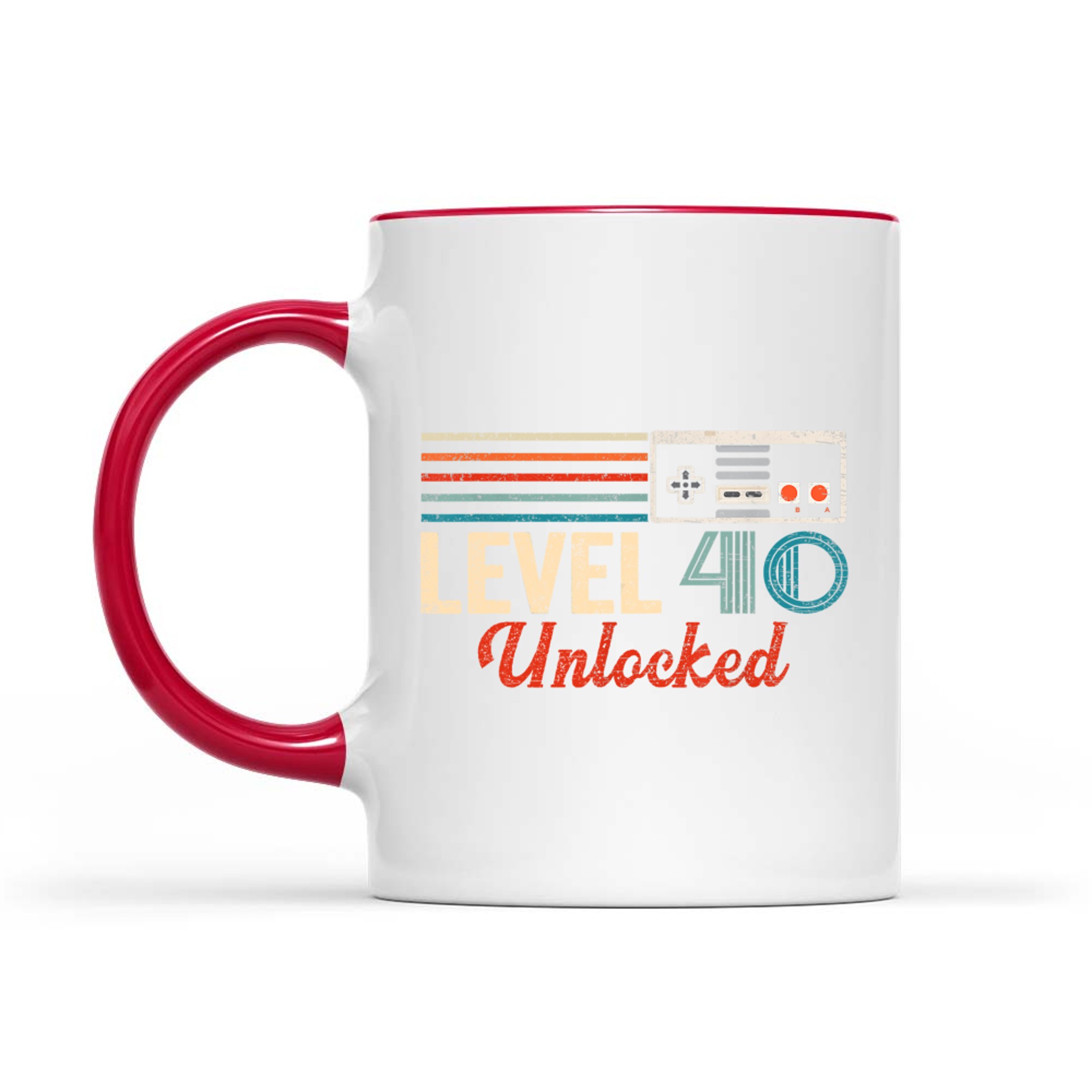Unlocked Level Birthday Boy Video Game Controller Mug