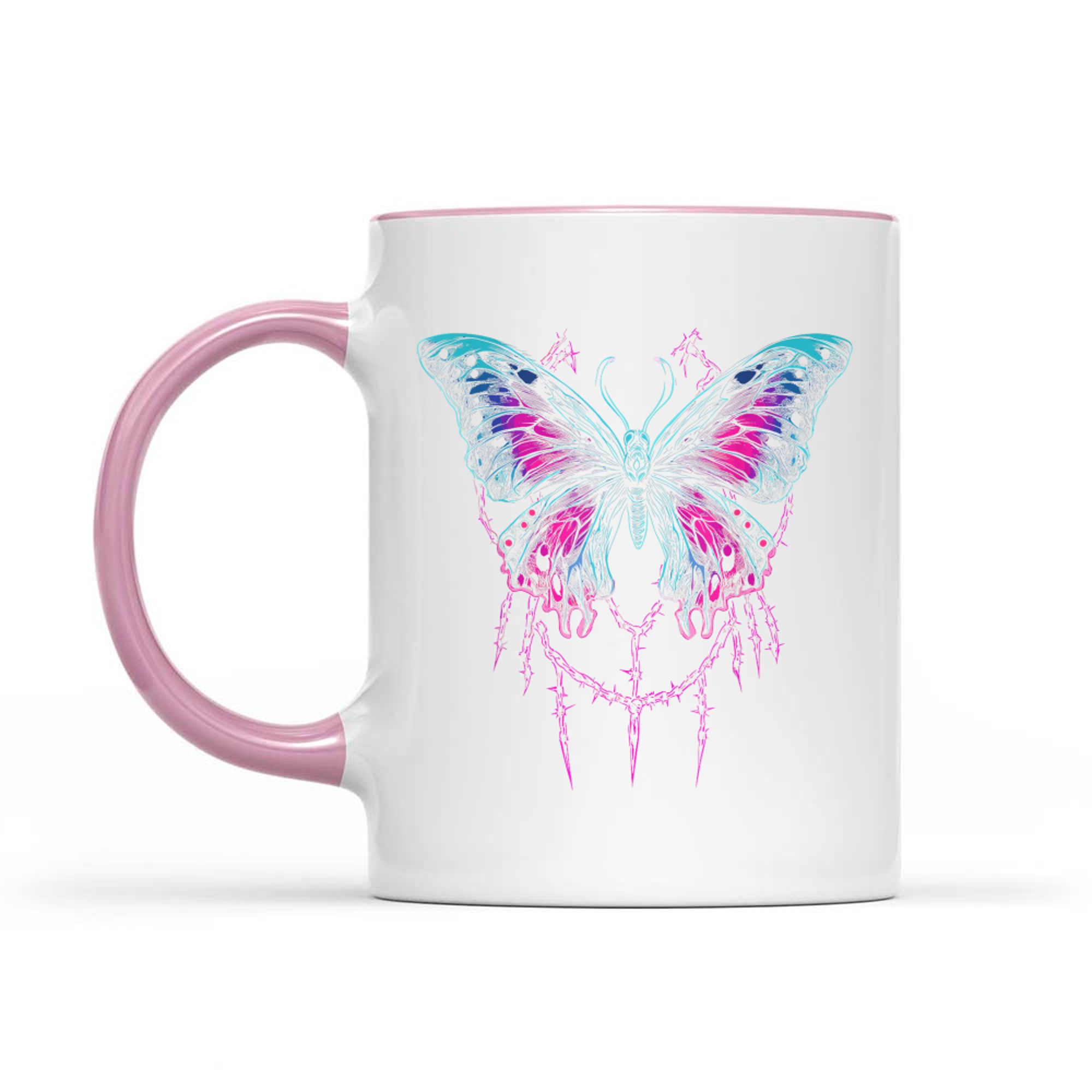 Y2K Butterfly Gothic Grunge Aesthetic Vaporwave Cybercore Mug