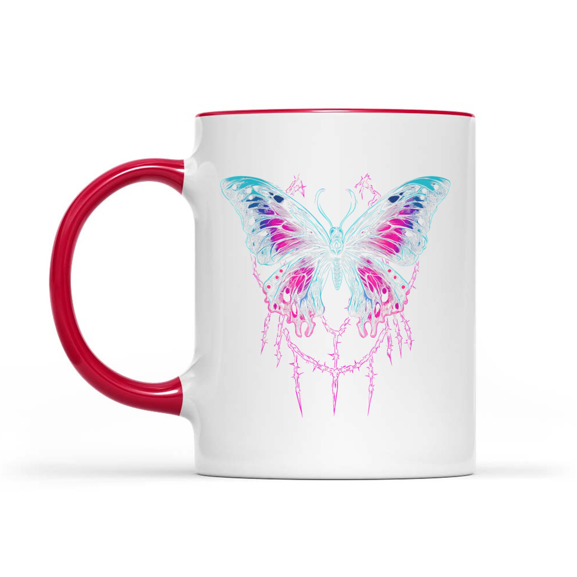 Y2K Butterfly Gothic Grunge Aesthetic Vaporwave Cybercore Mug