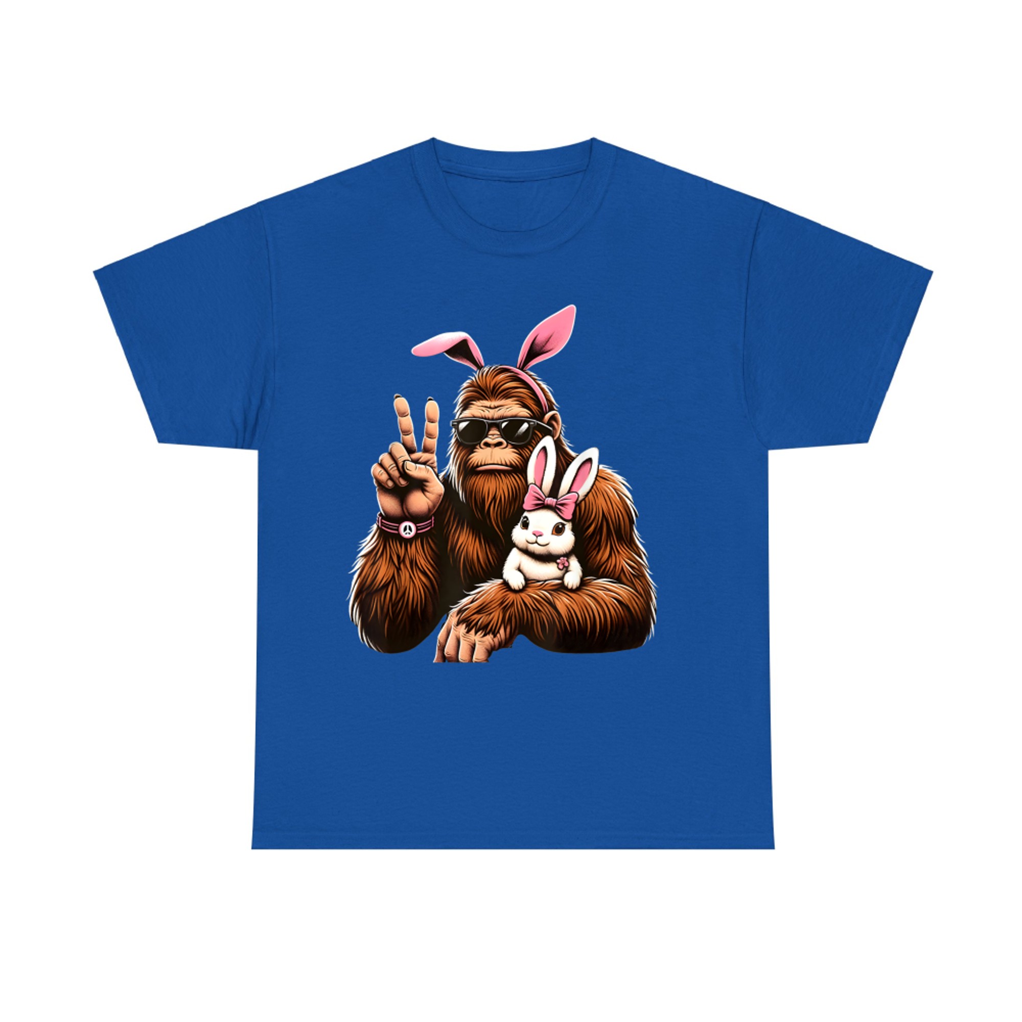 Bigfoot Bunny Funny Easter Day Sasquatch T-Shirt