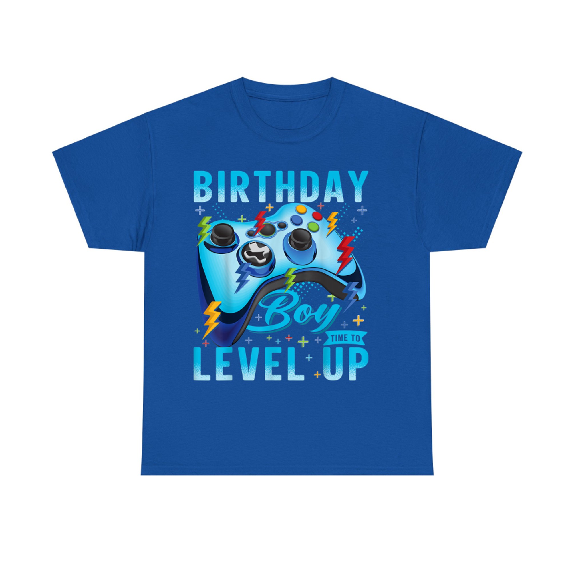 Birthday Boy Time to Level Up Video Game T-Shirt