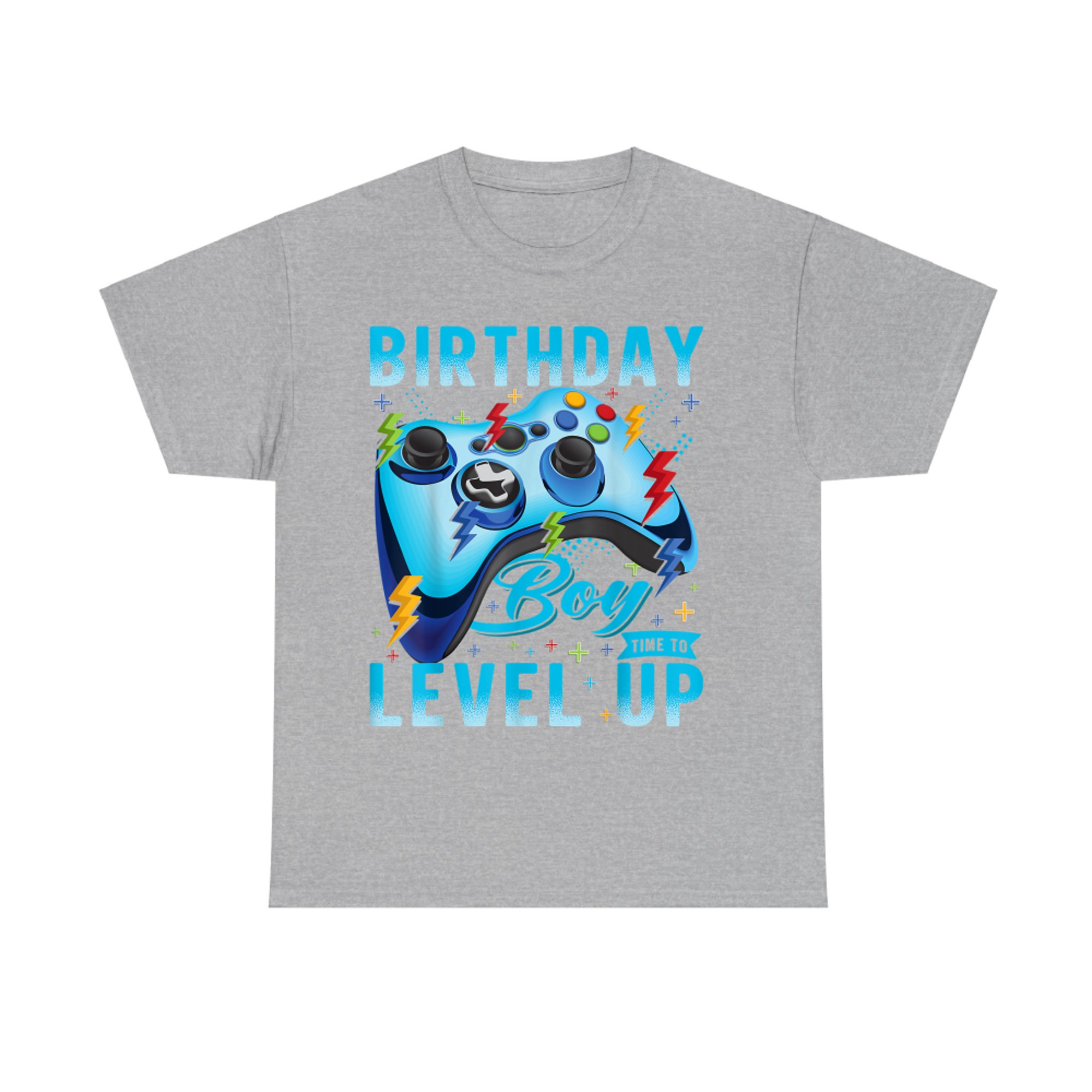 Birthday Boy Time to Level Up Video Game T-Shirt