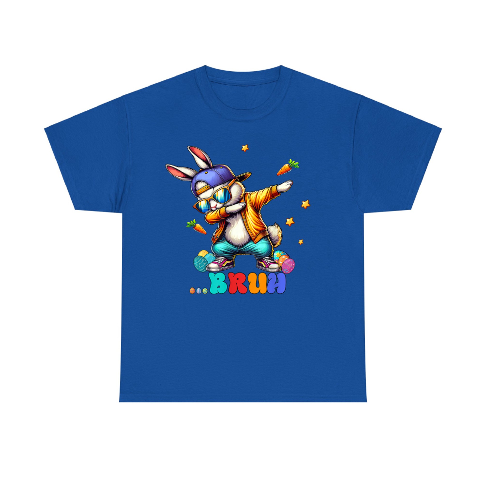 Bruh Dab Bunny Easter Funny Easter T-Shirt