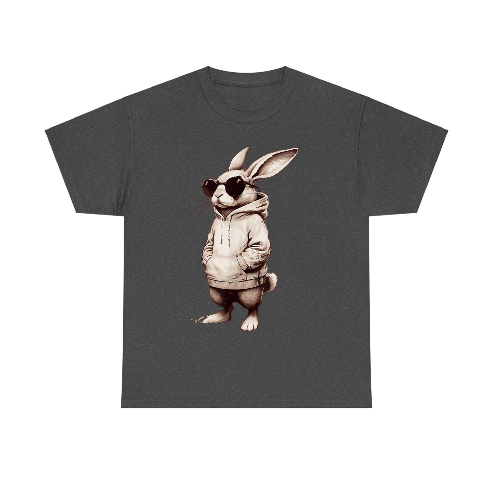 Bunny Face With Sunglasses Easter Day T-Shirt