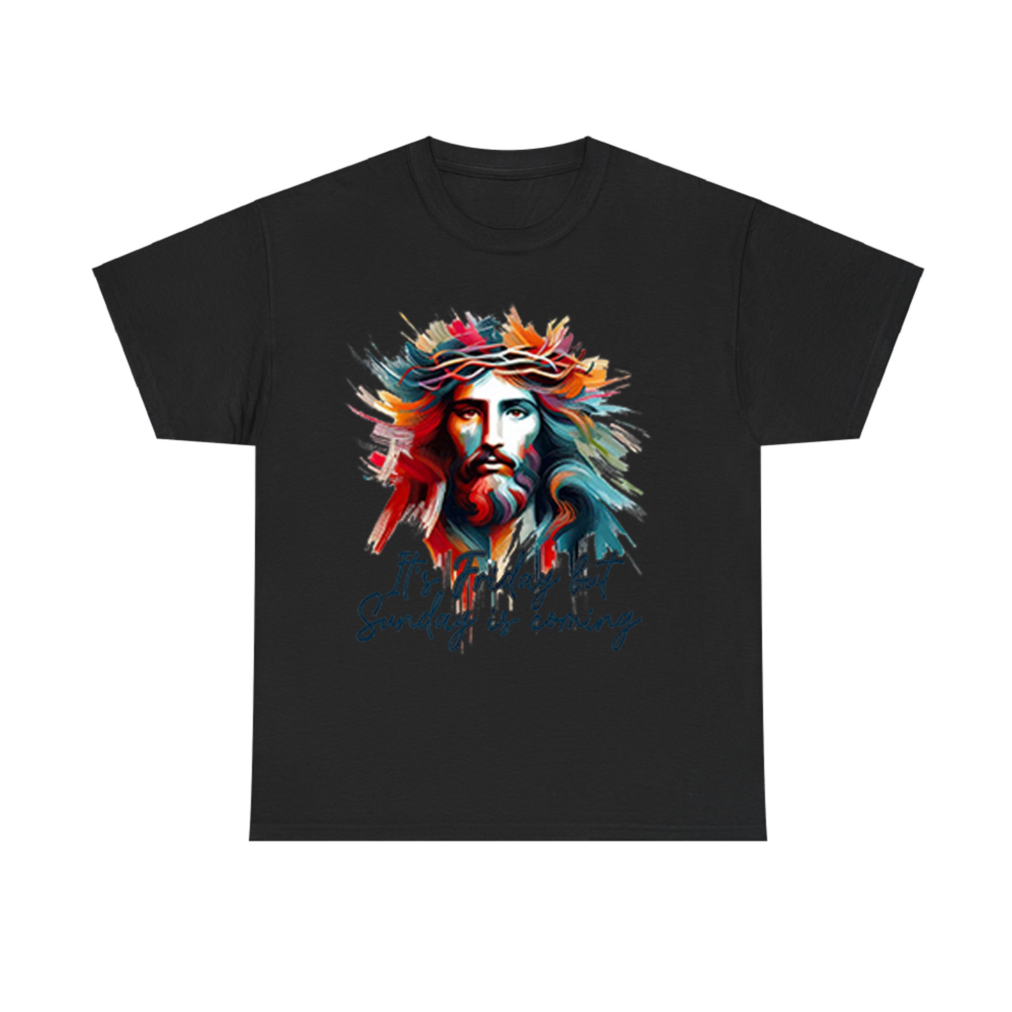 Christian Easter Resurrection It's Friday But Sunday Coming Premium T-Shirt