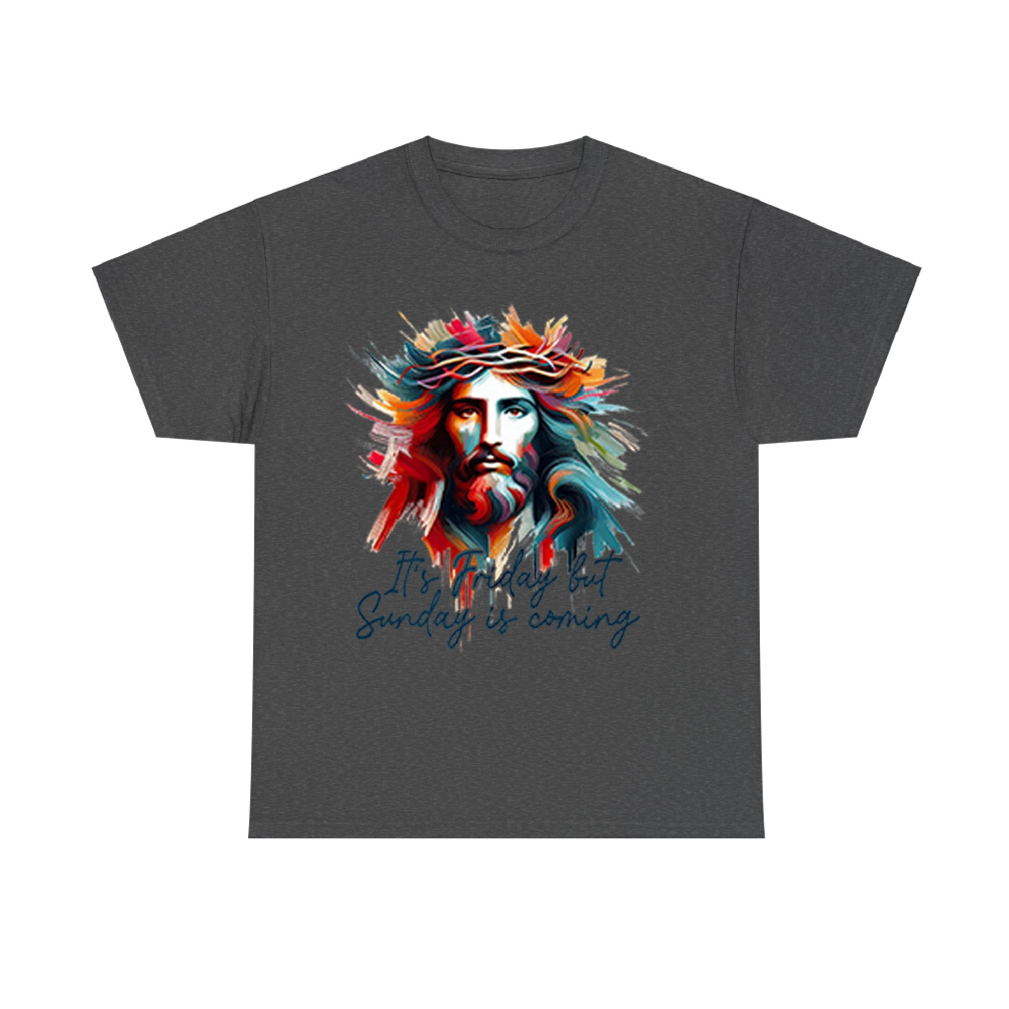 Christian Easter Resurrection It's Friday But Sunday Coming Premium T-Shirt
