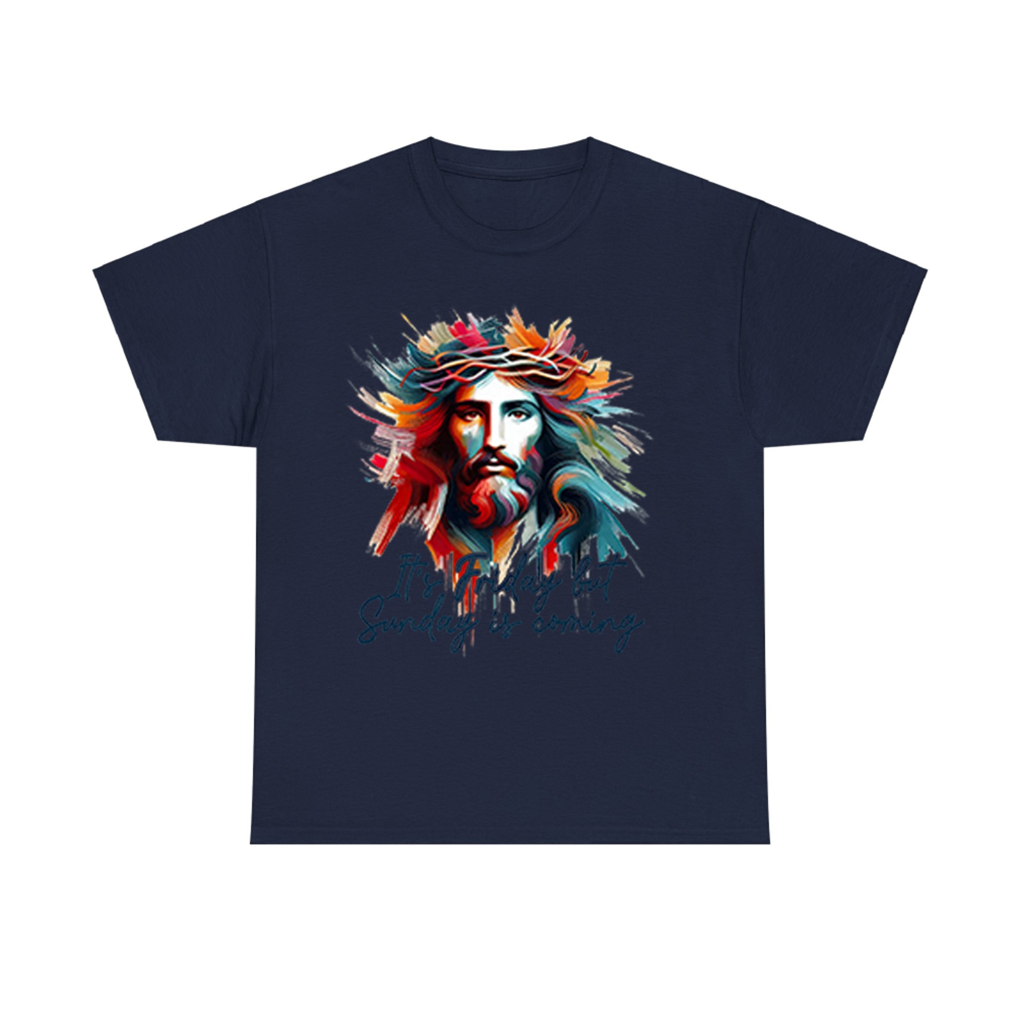 Christian Easter Resurrection It's Friday But Sunday Coming Premium T-Shirt