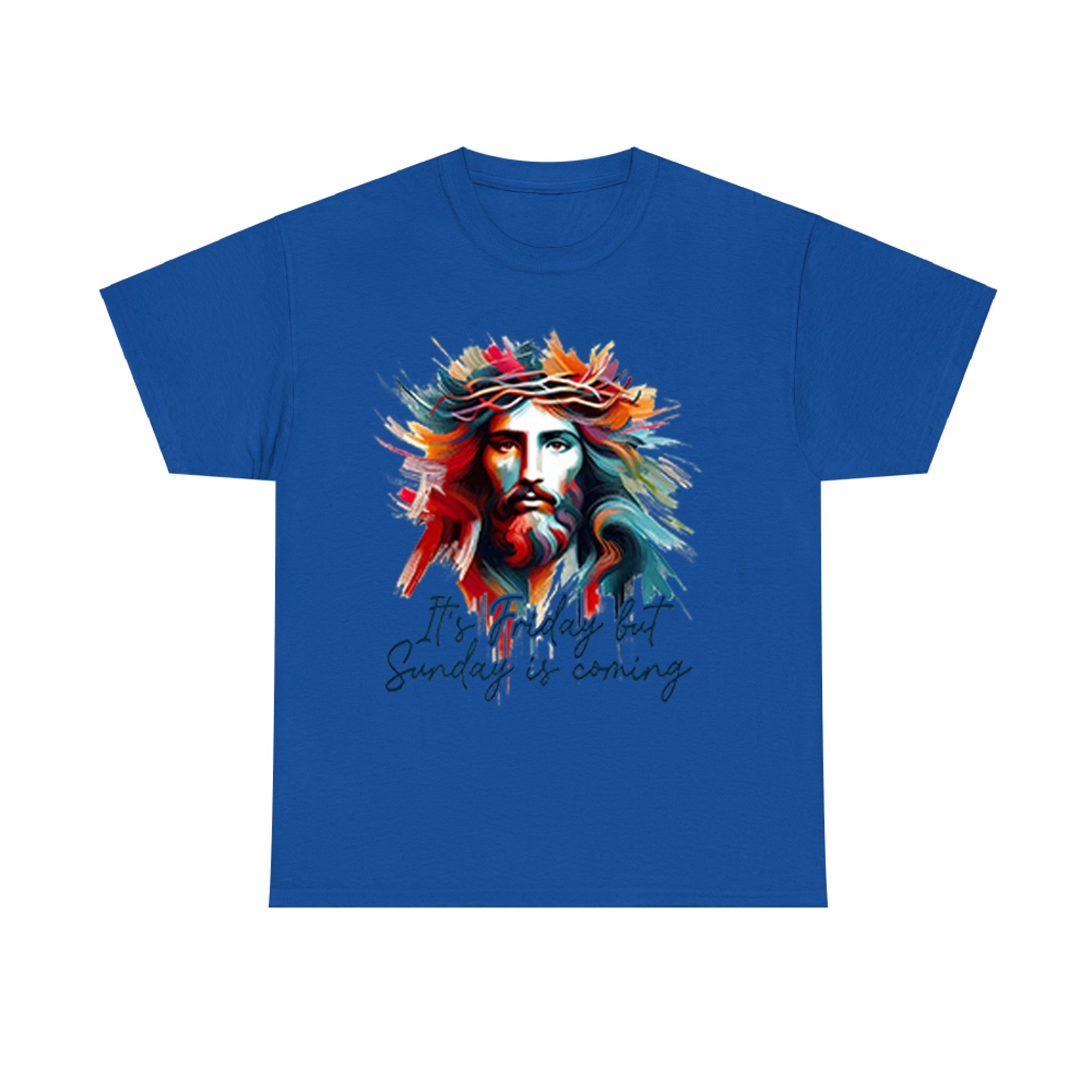 Christian Easter Resurrection It's Friday But Sunday Coming Premium T-Shirt