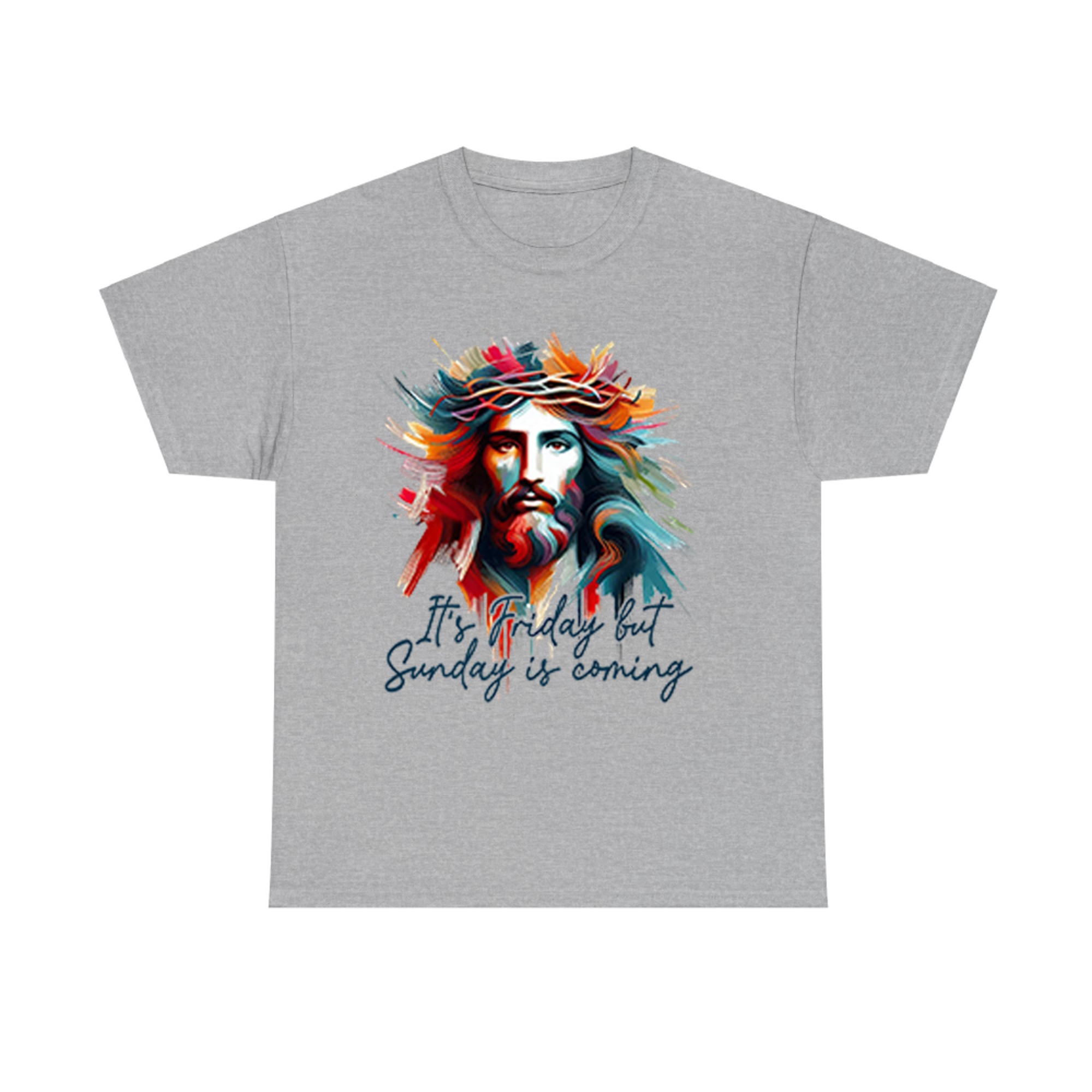 Christian Easter Resurrection It's Friday But Sunday Coming Premium T-Shirt