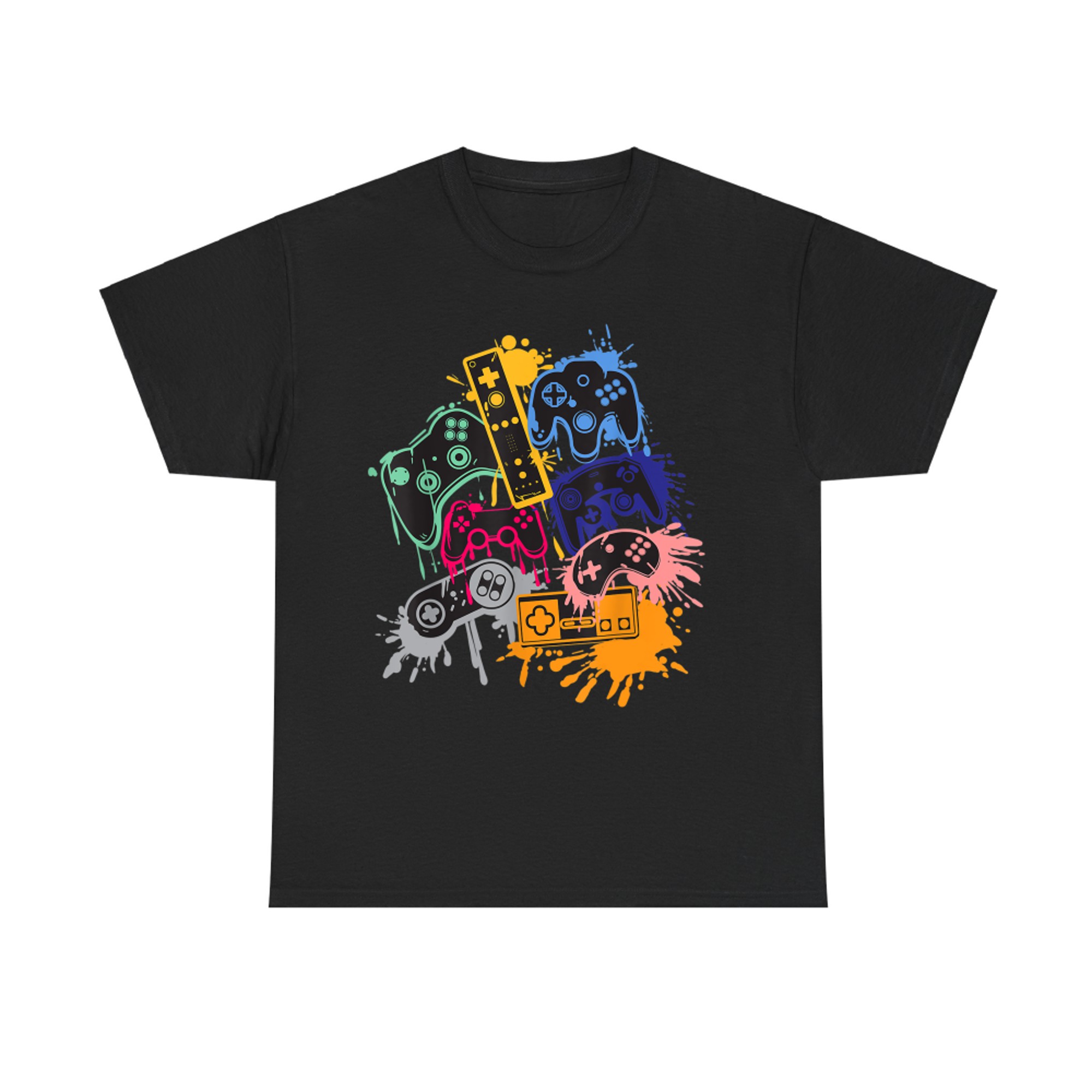 Control All The Things Video Game Controller Gamepad Gamer T-Shirt