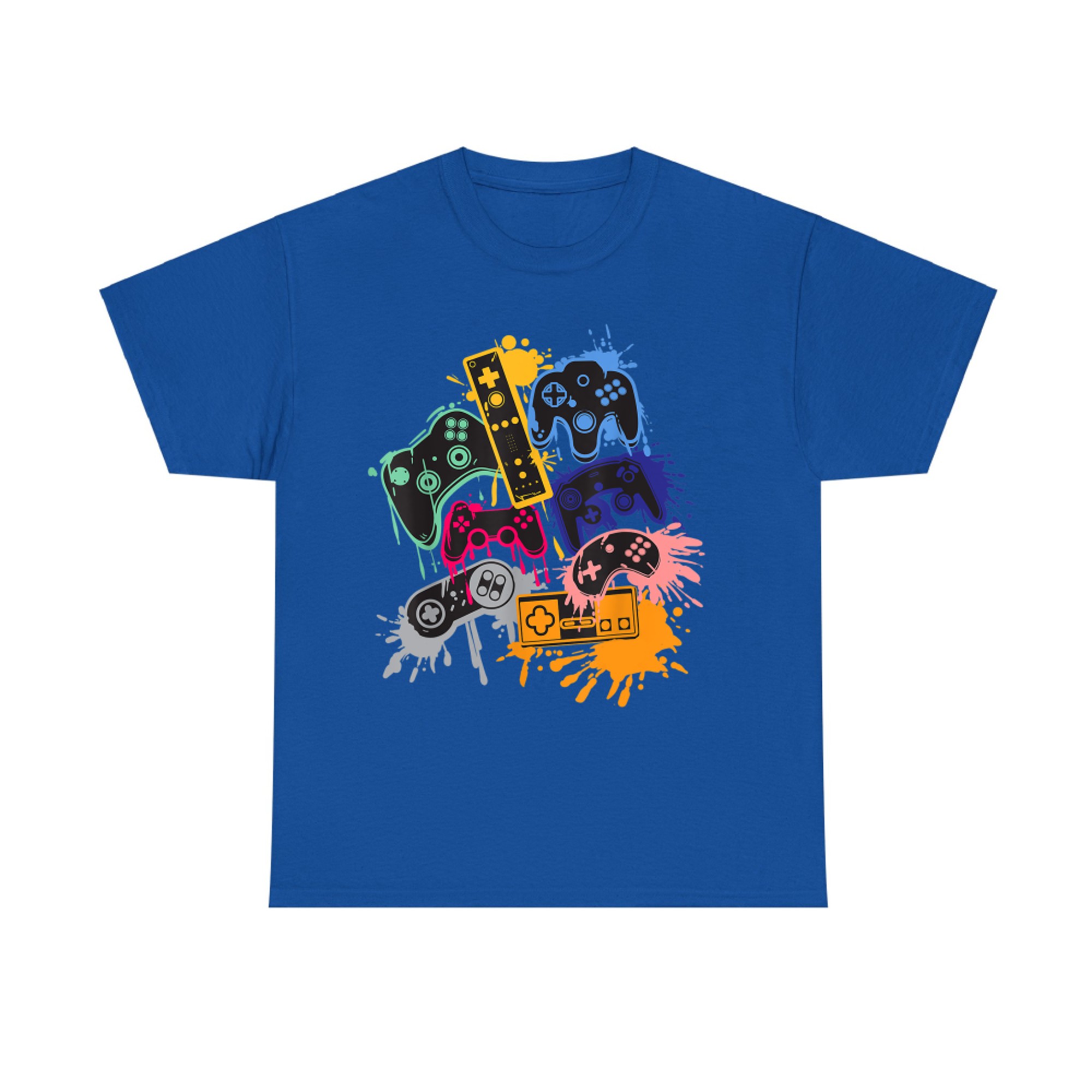 Control All The Things Video Game Controller Gamepad Gamer T-Shirt