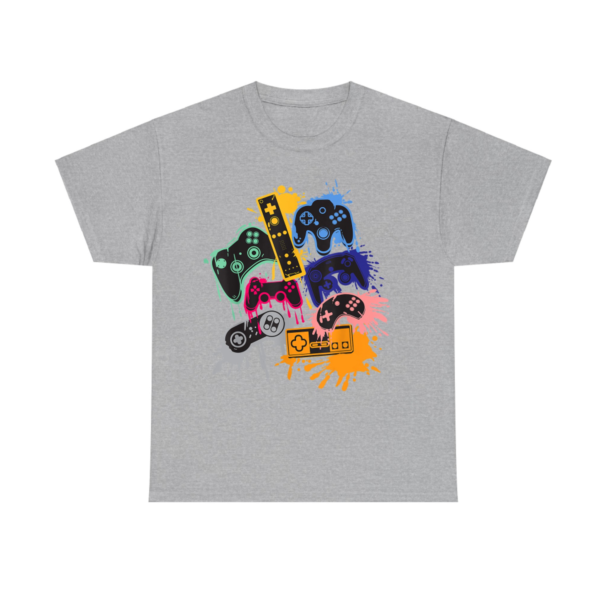 Control All The Things Video Game Controller Gamepad Gamer T-Shirt