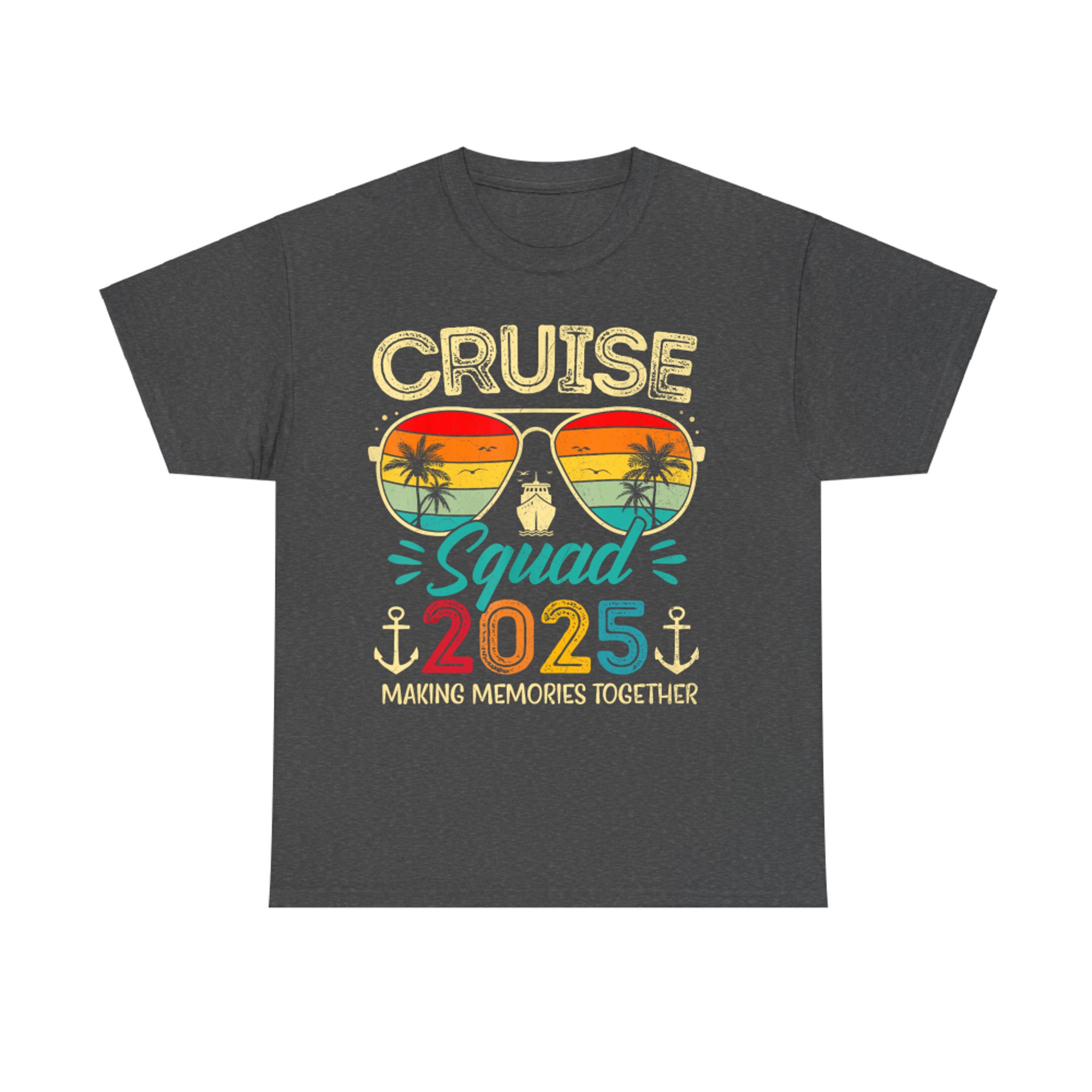 Cruise Squad Glasses Palm Family Group Matching Summer Vacation T-Shirt