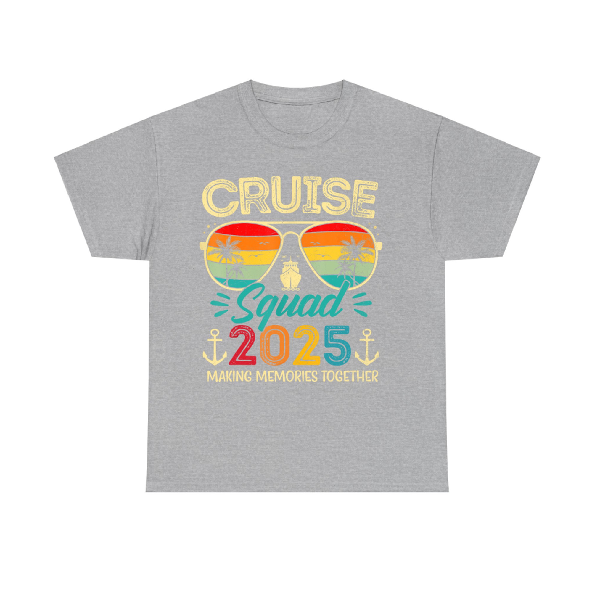 Cruise Squad Glasses Palm Family Group Matching Summer Vacation T-Shirt