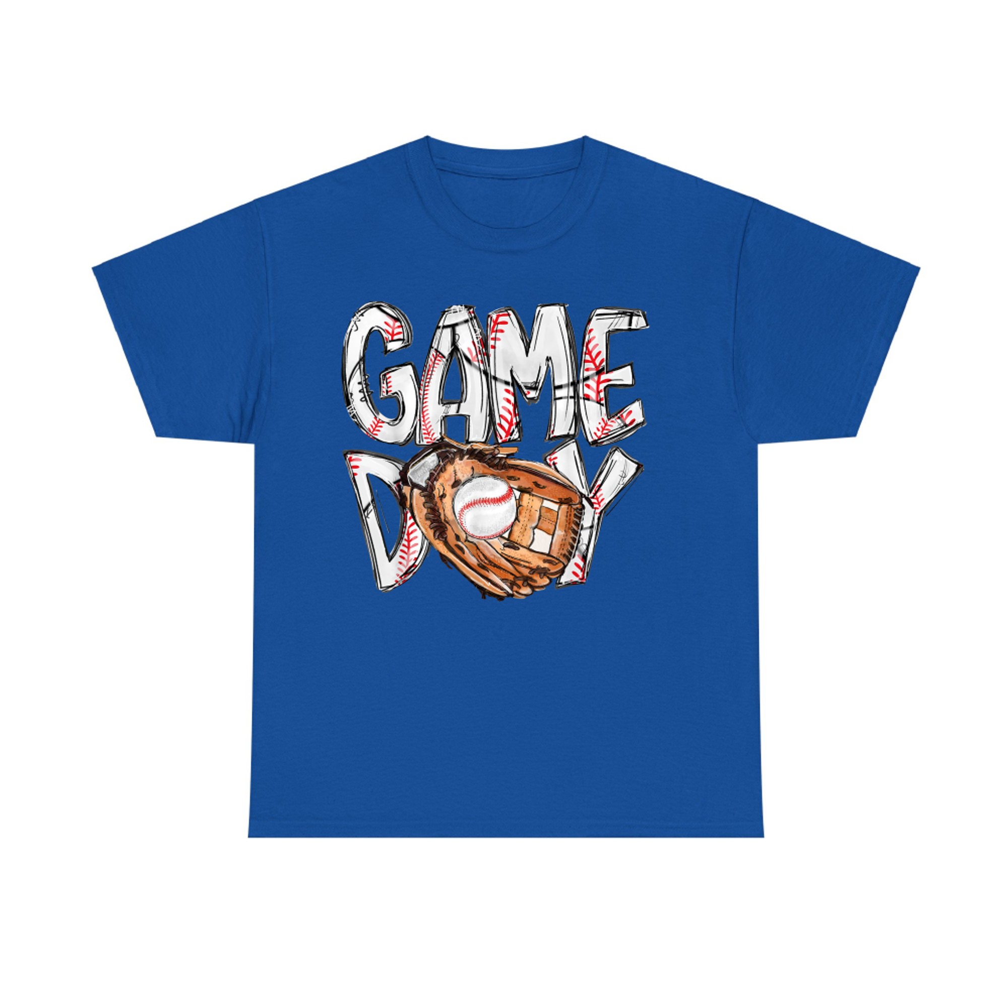 Cute Game Day Baseball Softball Heart Love Mom Life Both T-Shirt