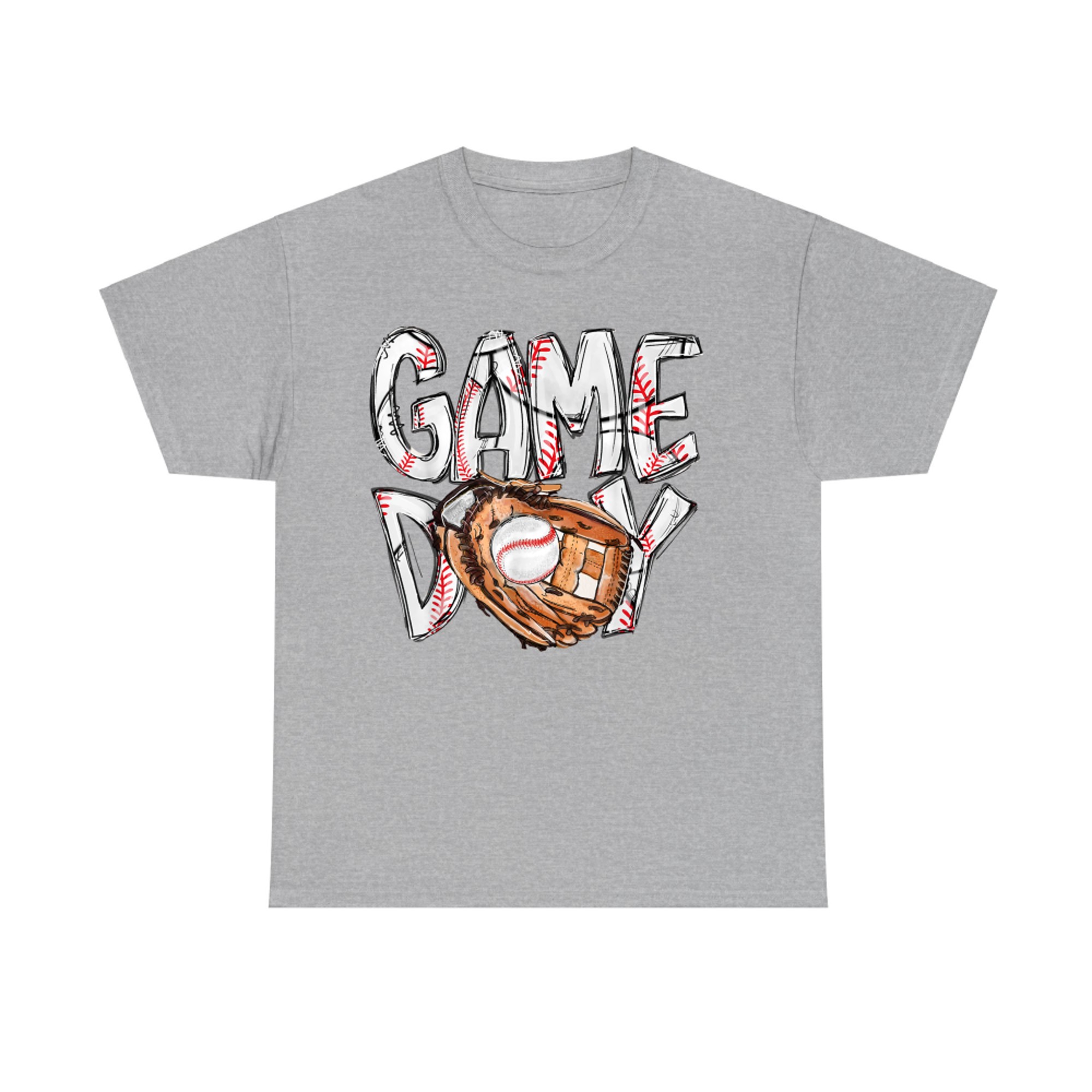 Cute Game Day Baseball Softball Heart Love Mom Life Both T-Shirt