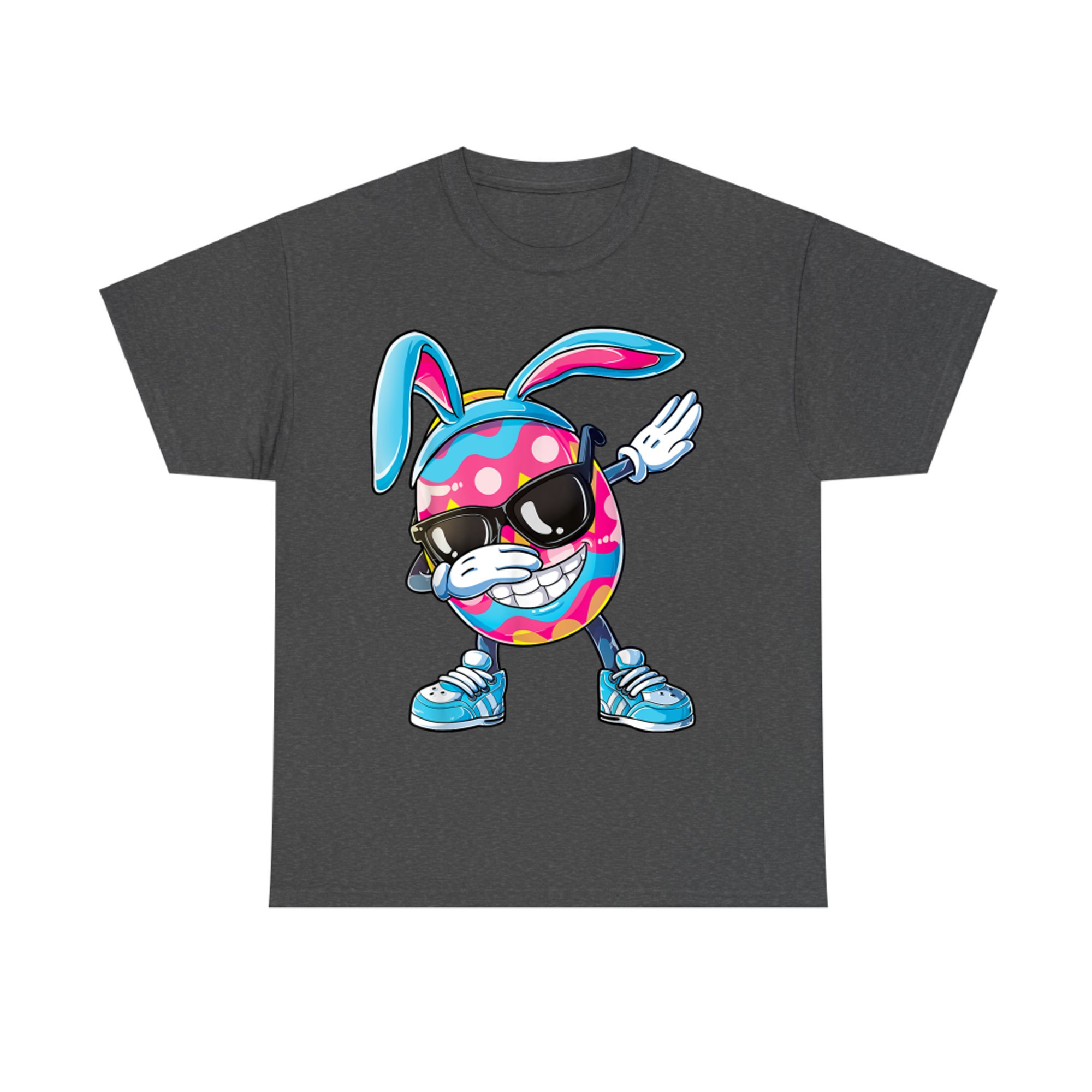 Dabbing Easter Egg Hunter Bunny Ears T-Shirt