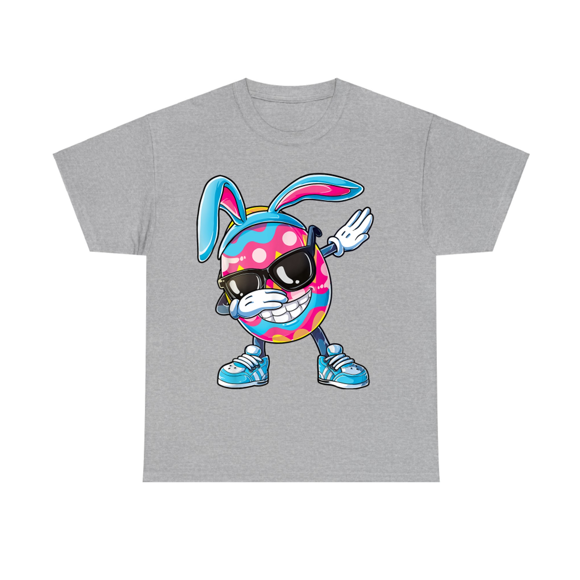 Dabbing Easter Egg Hunter Bunny Ears T-Shirt
