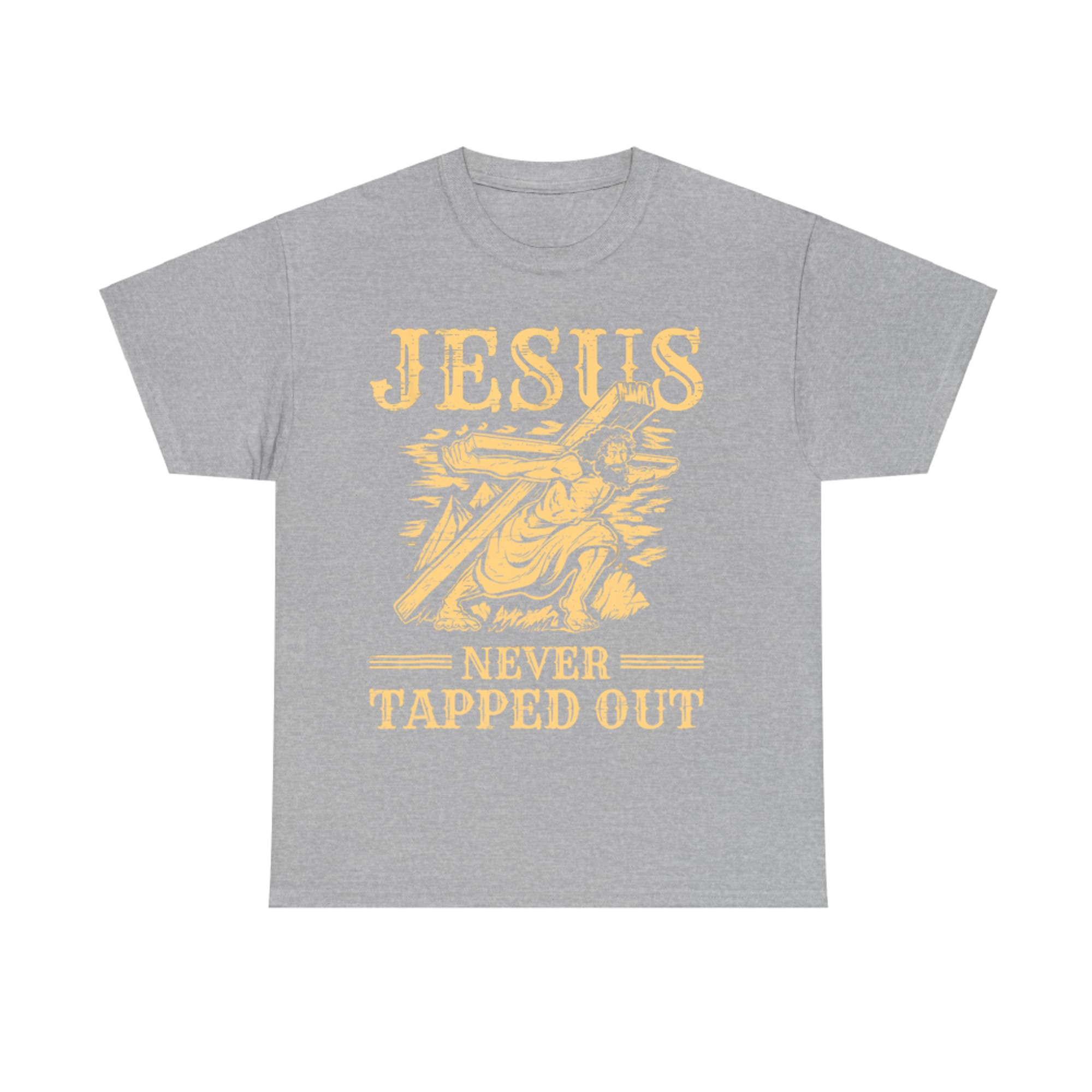 Easter Jesus Never Tapped Out Resurrection Sunday Rabbit T-Shirt