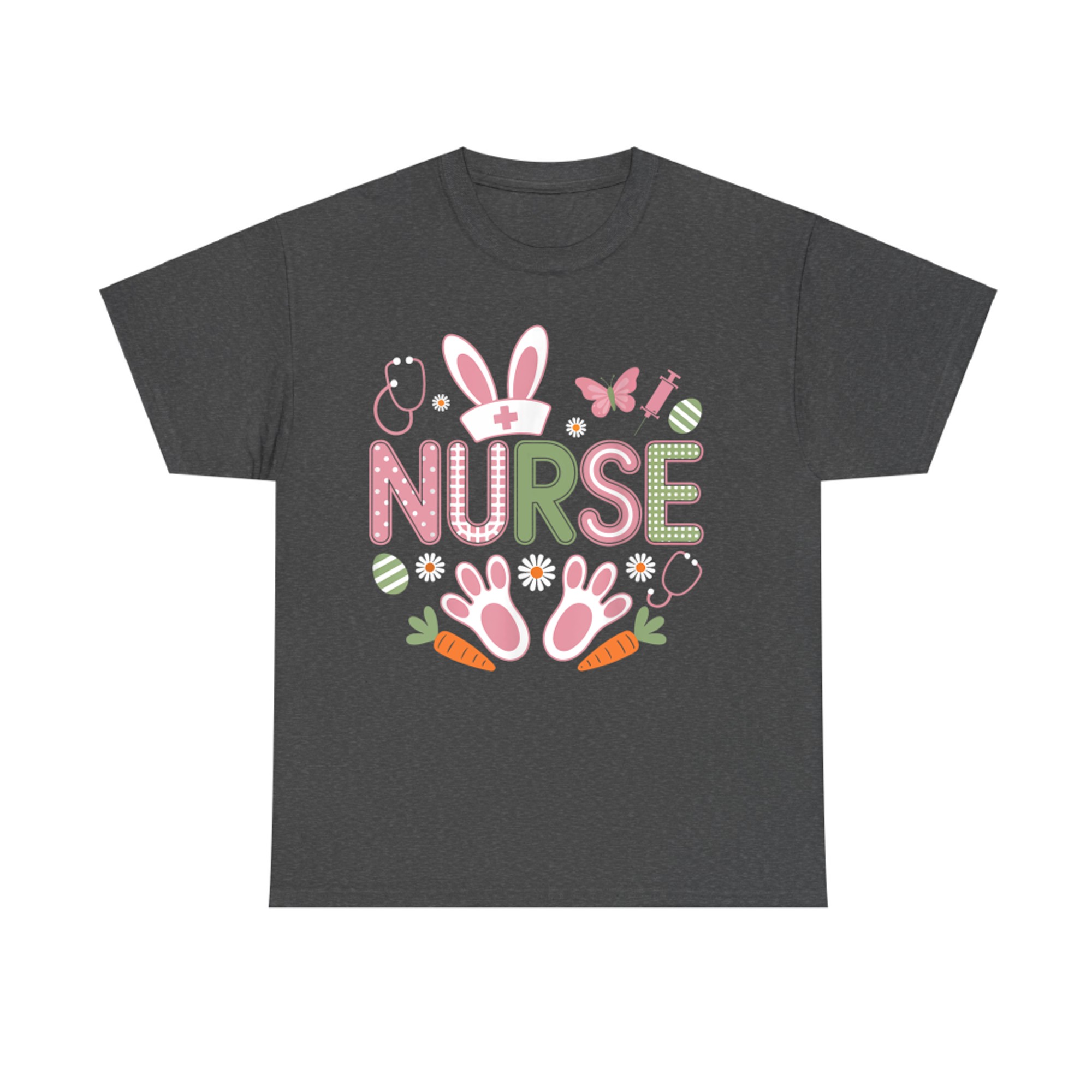 Easter Rabbit Nurse Easter Sunday Nursing Medical T-Shirt