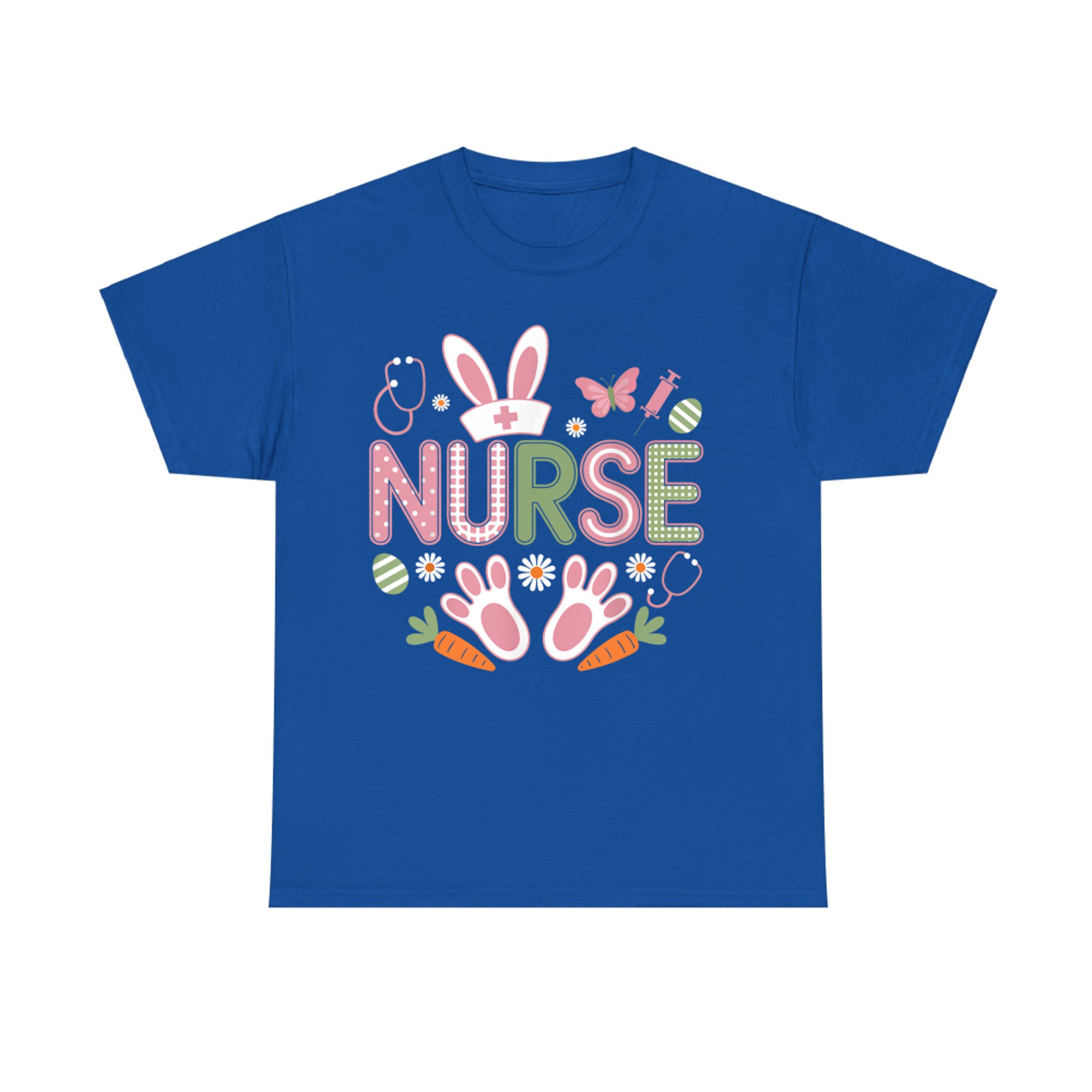 Easter Rabbit Nurse Easter Sunday Nursing Medical T-Shirt