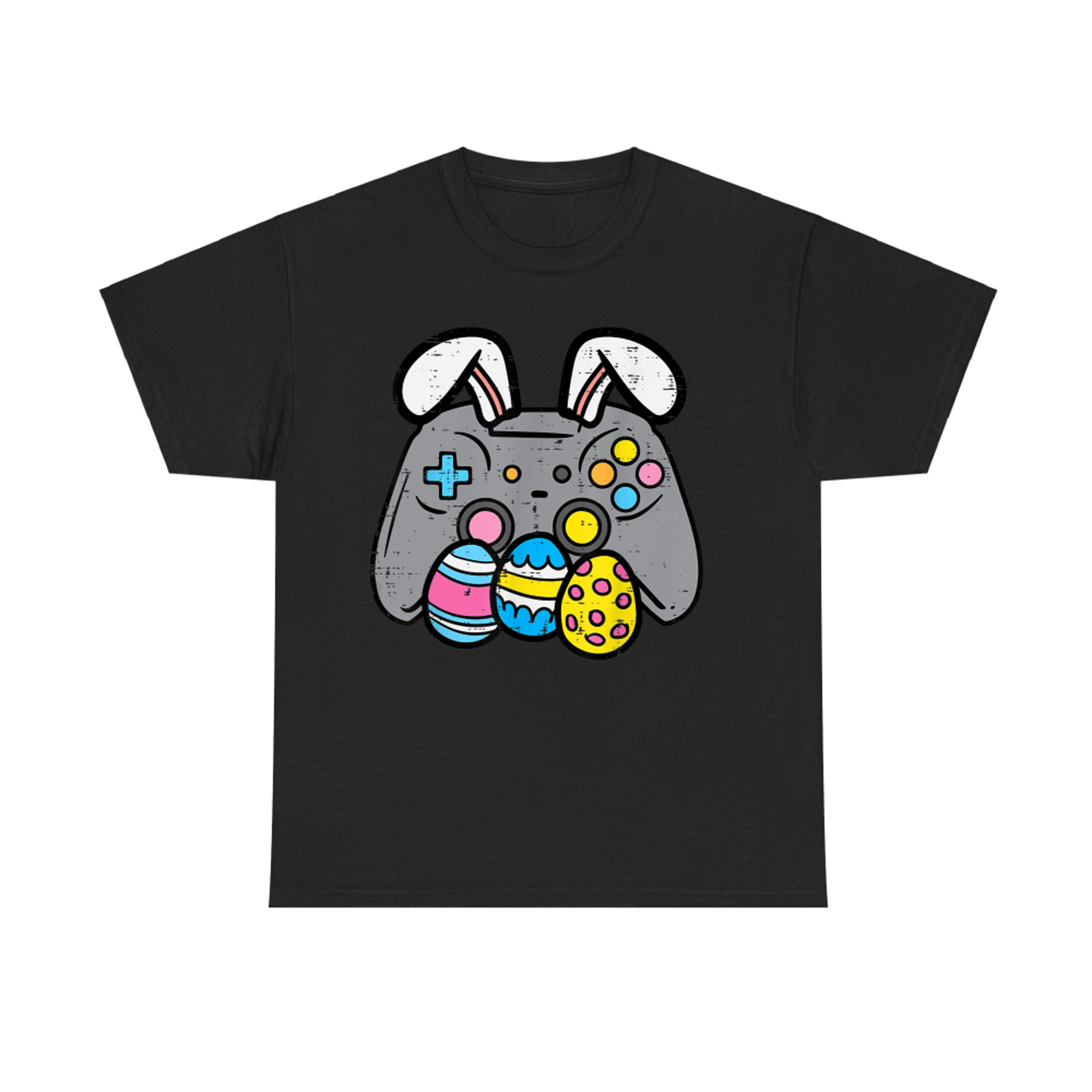 Easter Video Game Bunny Eggs Gaming Gamer  T-Shirt