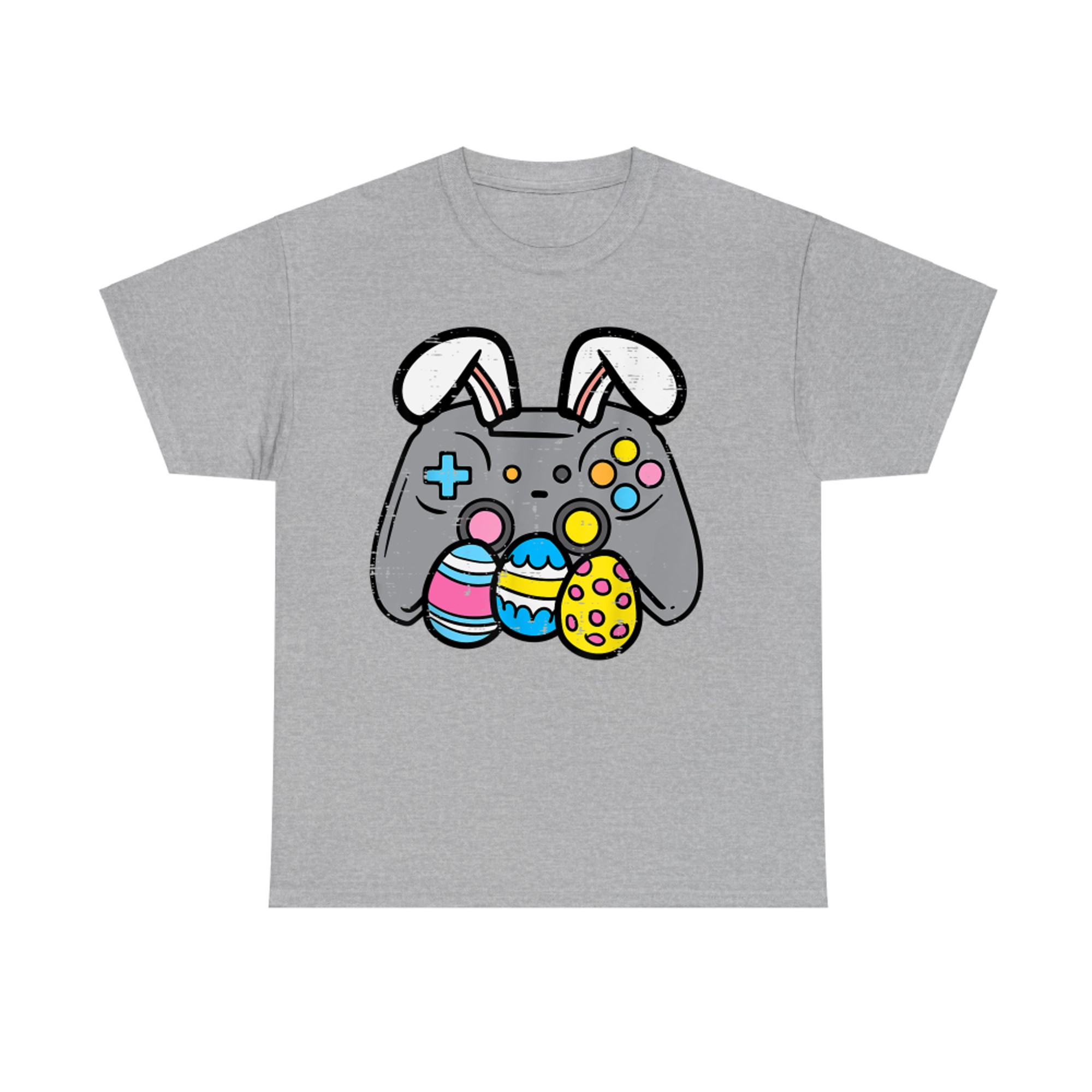 Easter Video Game Bunny Eggs Gaming Gamer  T-Shirt