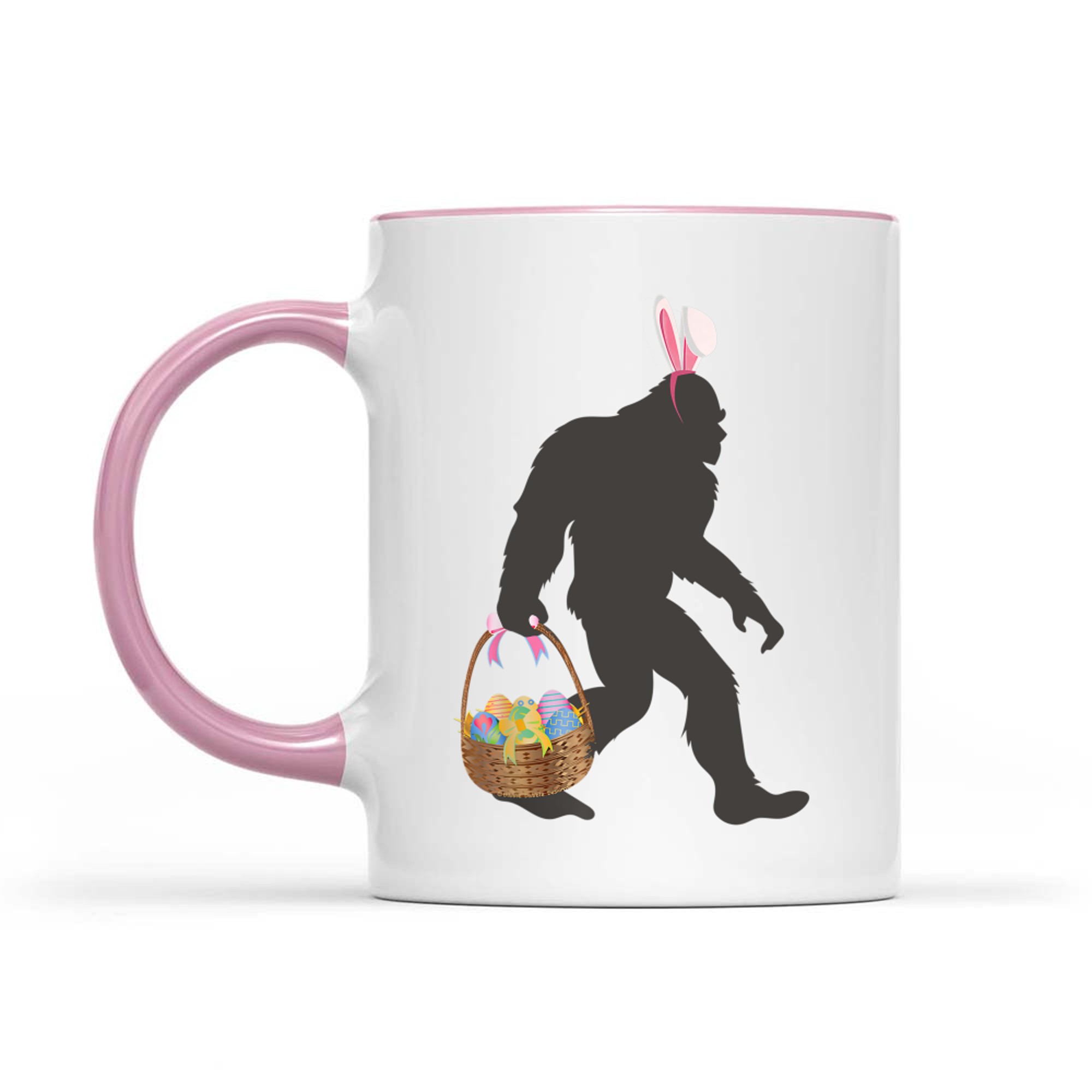Funny Bigfoot Easter Basket Bigfoot Mug