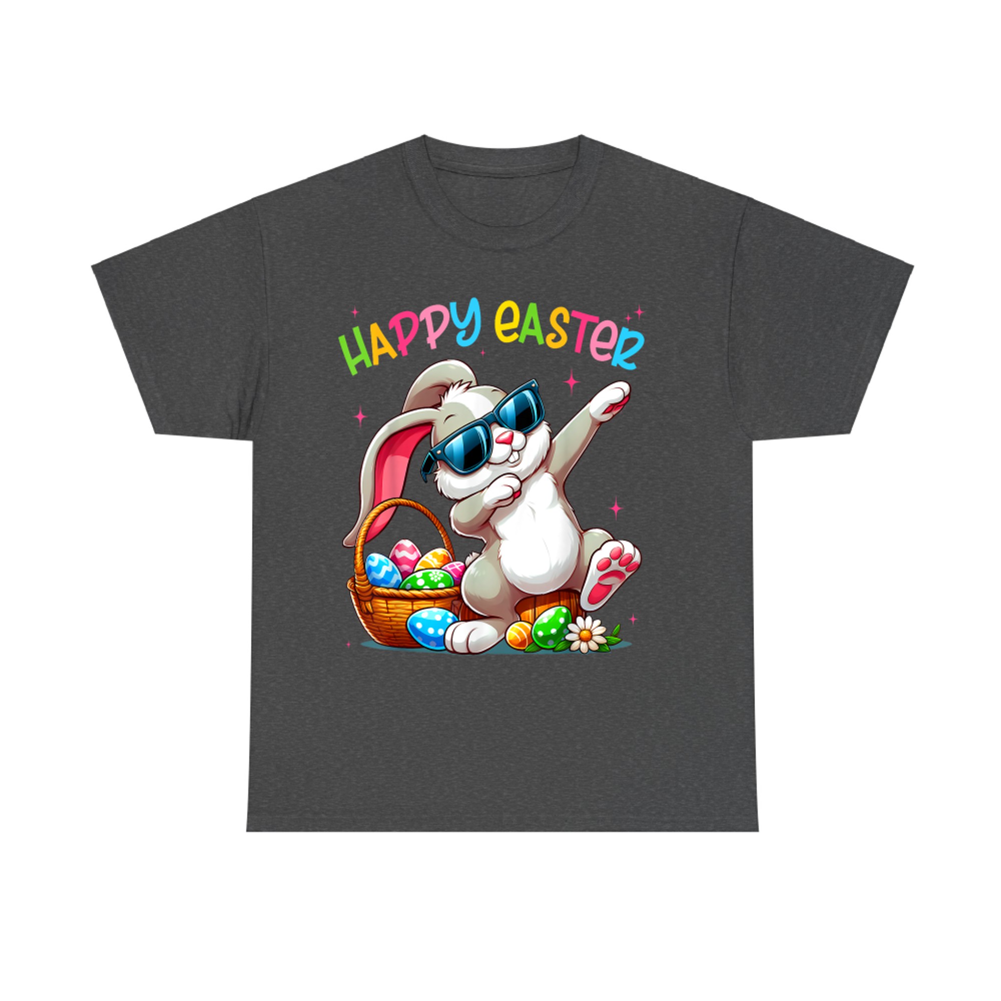 Funny Dabbing Bunny Easter Happy Easter T-Shirt