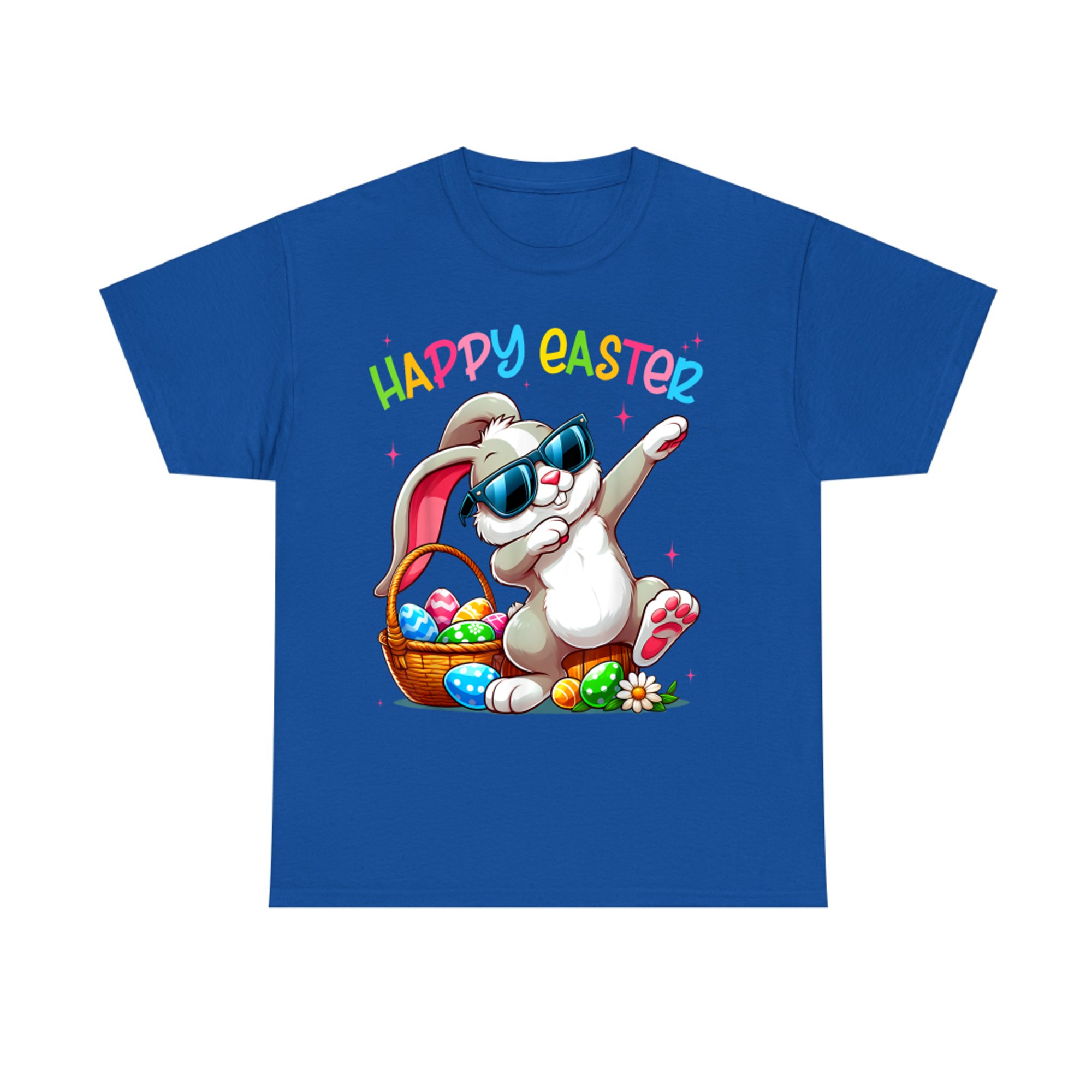 Funny Dabbing Bunny Easter Happy Easter T-Shirt