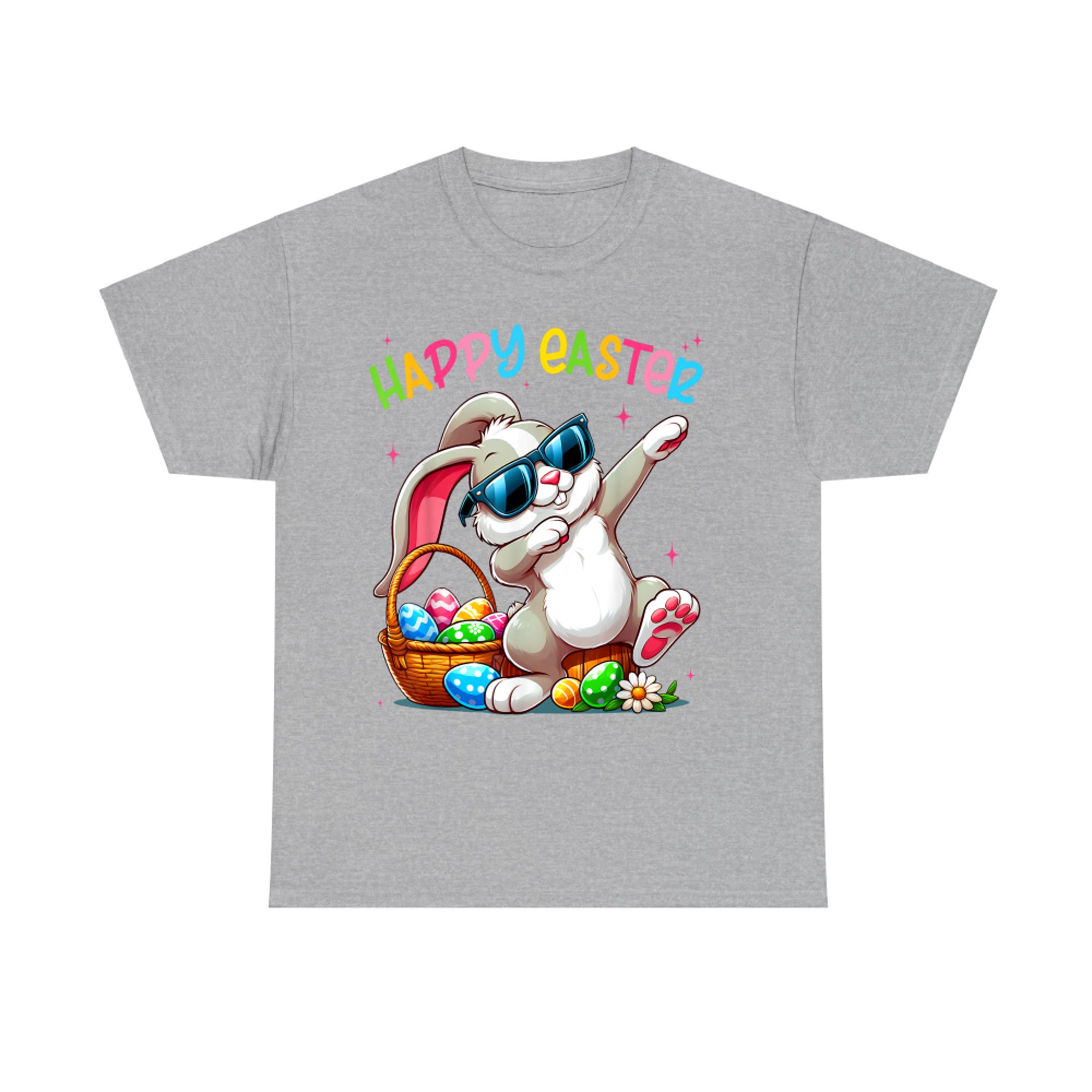 Funny Dabbing Bunny Easter Happy Easter T-Shirt